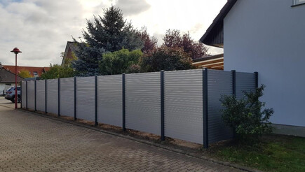 Aluminium Sichtschutz aus dem 2024 in 04158 Leipzig Deutschland von Zaunteam Halle.