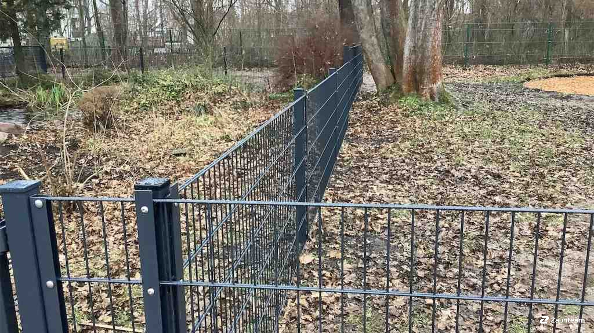Doppelstabmattenzaun aus dem 2025 in 04328 Leipzig Deutschland von Zaunteam Halle.