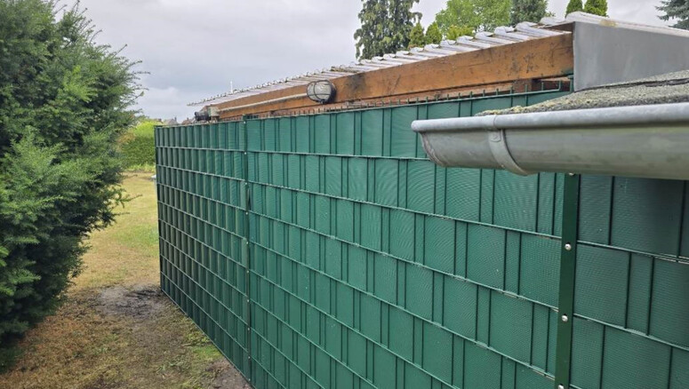 Flecht Sichtschutz aus dem 2025 in 06116 Halle Deutschland von Zaunteam Halle.