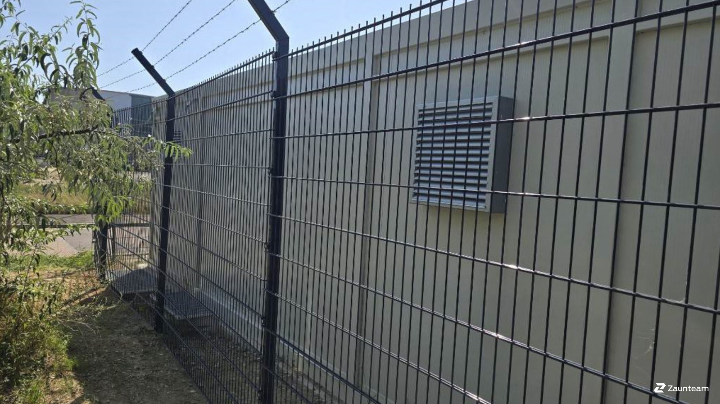 Clôture en panneau double fil de 2025 à 06217 Merseburg Allemagne de Zaunteam Halle.