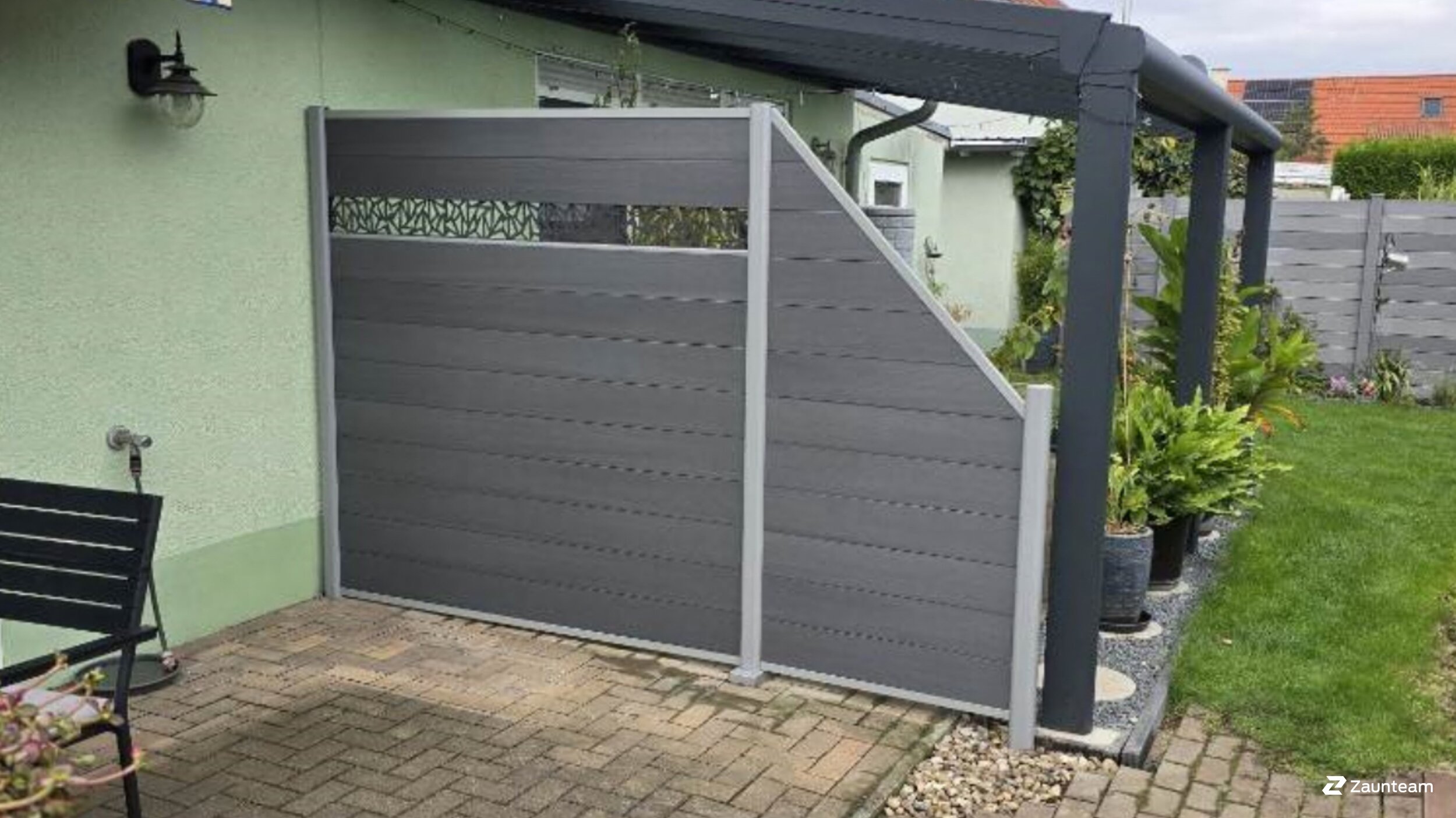 WPC Sichtschutz aus dem 2025 in 06116 Halle Deutschland von Zaunteam Halle.