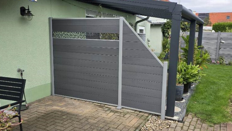 WPC Sichtschutz aus dem 2025 in 06116 Halle Deutschland von Zaunteam Halle.