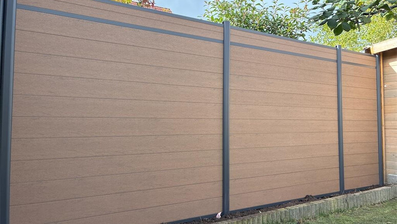 WPC Sichtschutz aus dem 2025 in 06217 Merseburg Deutschland von Zaunteam Halle.