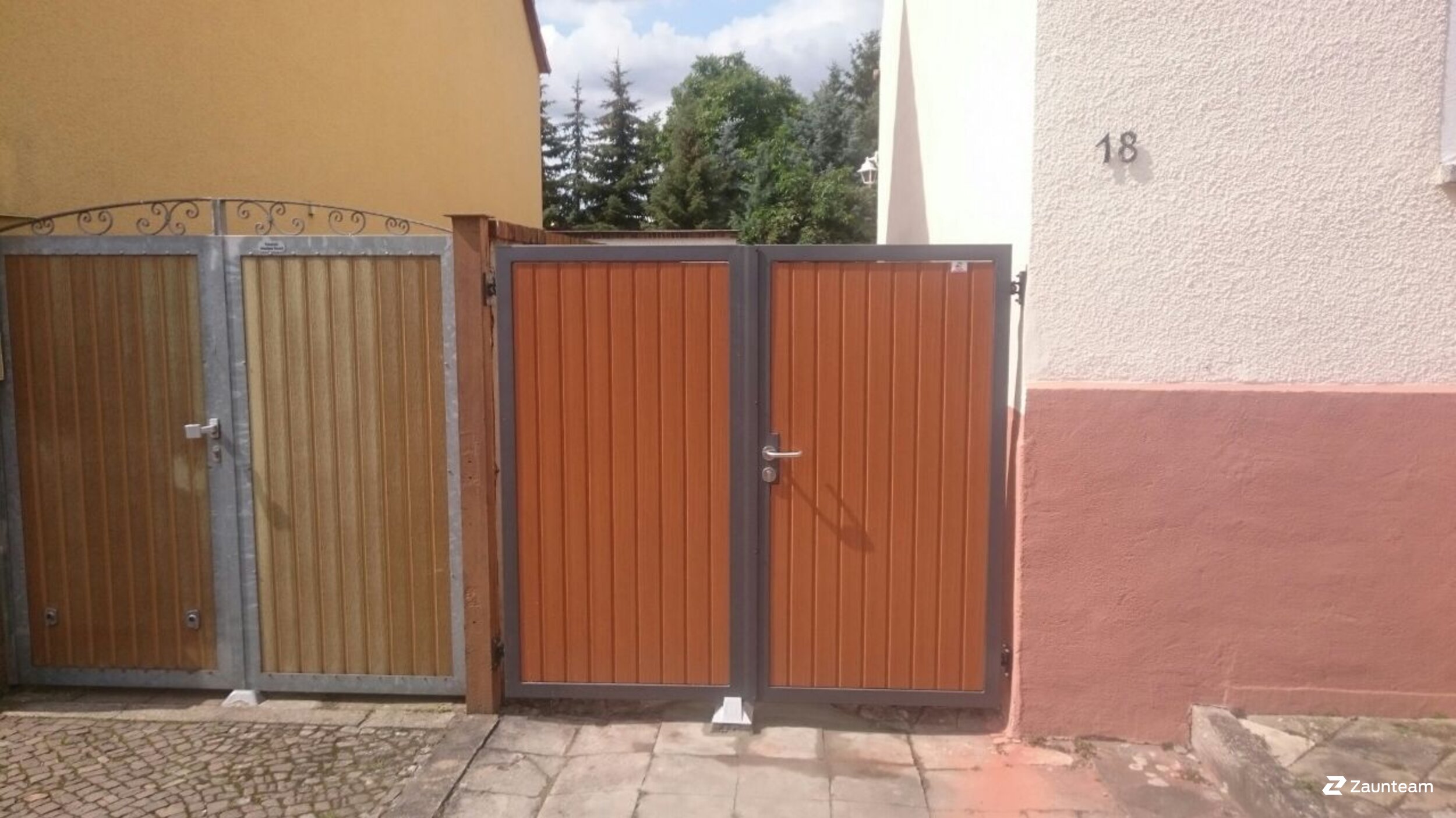 Tore & Durchgänge aus dem 2017 in 06846 Dessau-Rosslau Deutschland von Zaunteam Fläming.
