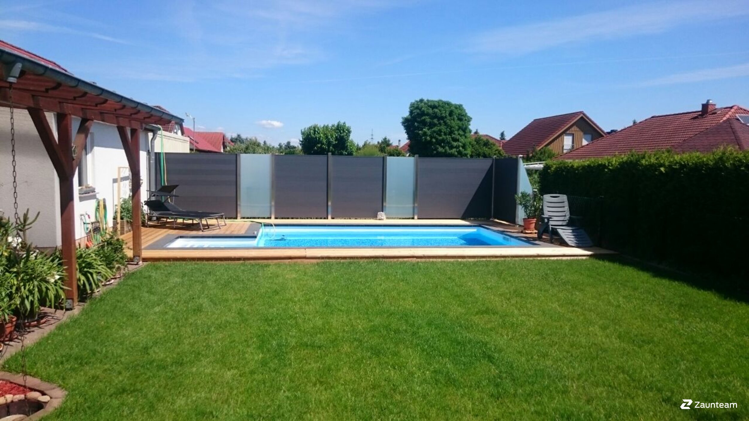 Aluminium Sichtschutz aus dem 2017 in 06801 Dessau-Rosslau Deutschland von Zaunteam Fläming.