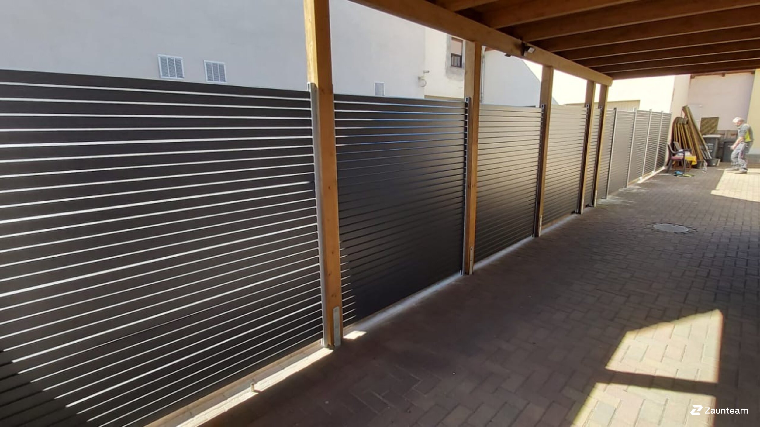 Aluminium Sichtschutz aus dem 2020 in 06862 Dessau-Rosslau Deutschland von Zaunteam Fläming.