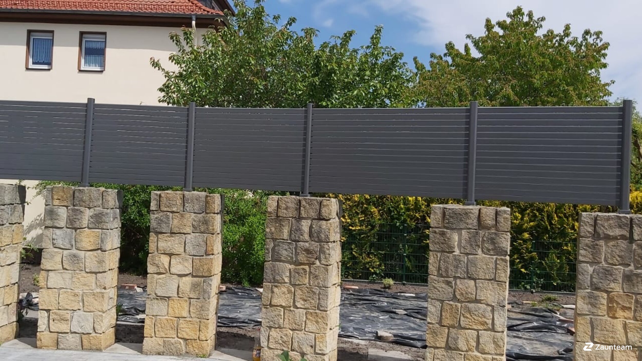 Aluminium Sichtschutz aus dem 2020 in 06888 Lutherstadt Wittenberg Deutschland von Zaunteam Fläming.
