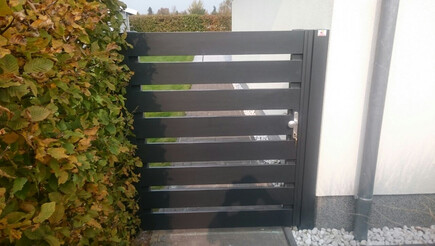 Aluminium Sichtschutz aus dem 2017 in 39343 Rottmersleben Deutschland von Zaunteam Fläming.