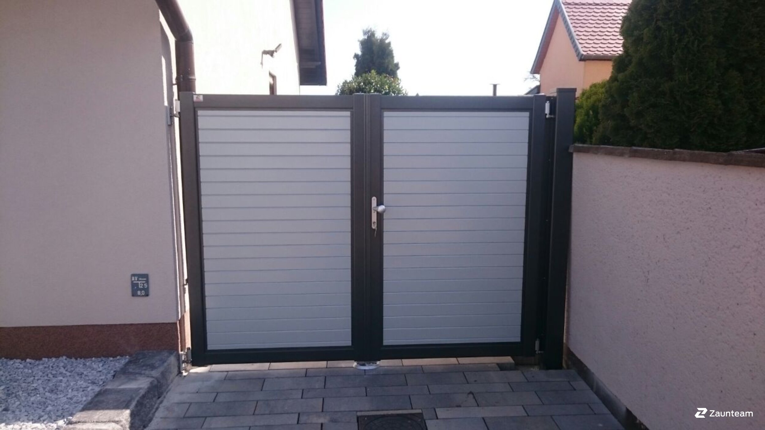 Aluminium Sichtschutz aus dem 2017 in 06847 Dessau-Rosslau Deutschland von Zaunteam Fläming.