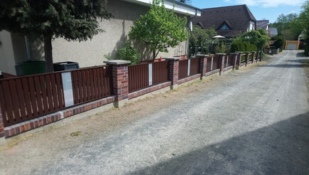 Aluzaun aus dem 2019 in 06886 Lutherstadt Wittenberg Deutschland von Zaunteam Fläming.