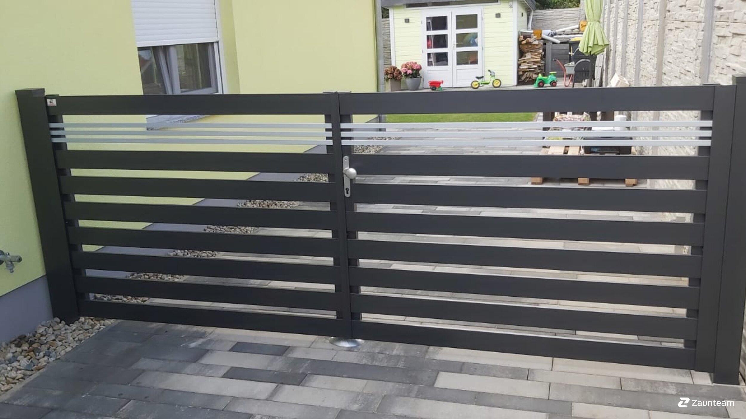 Aluzaun aus dem 2020 in 06888 Lutherstadt Wittenberg Deutschland von Zaunteam Fläming.