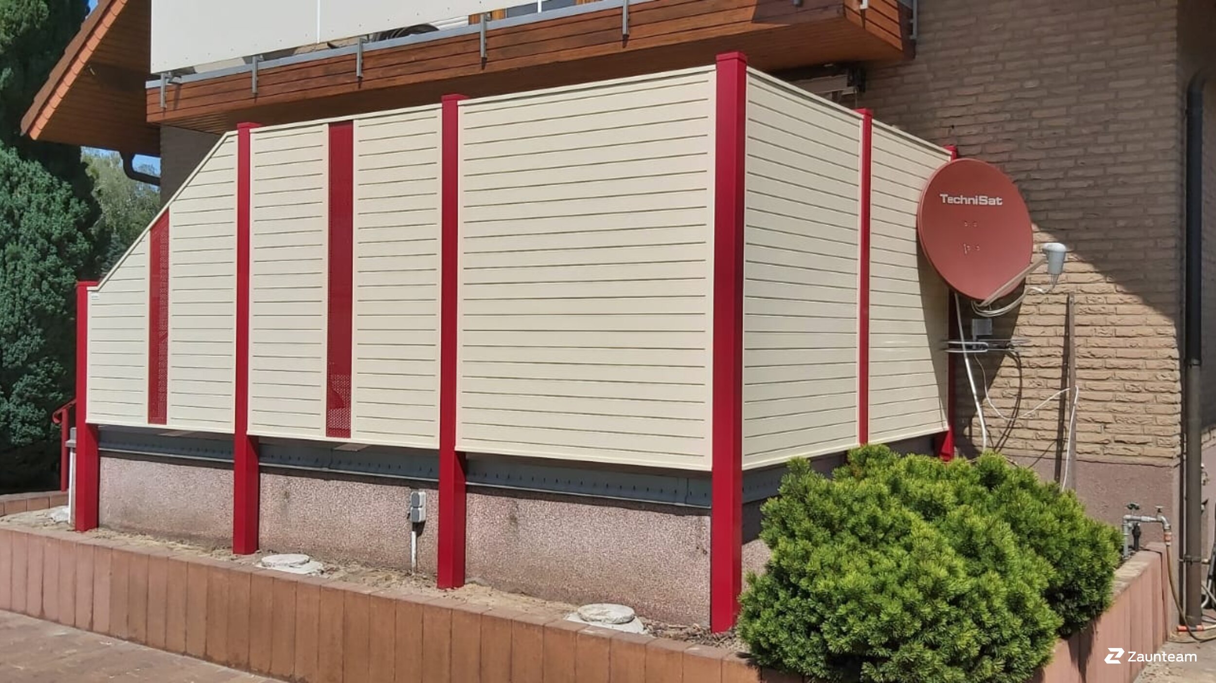 Aluminium Sichtschutz aus dem 2020 in 14558 Bergholz-Rehbrücke Deutschland von Zaunteam Fläming.