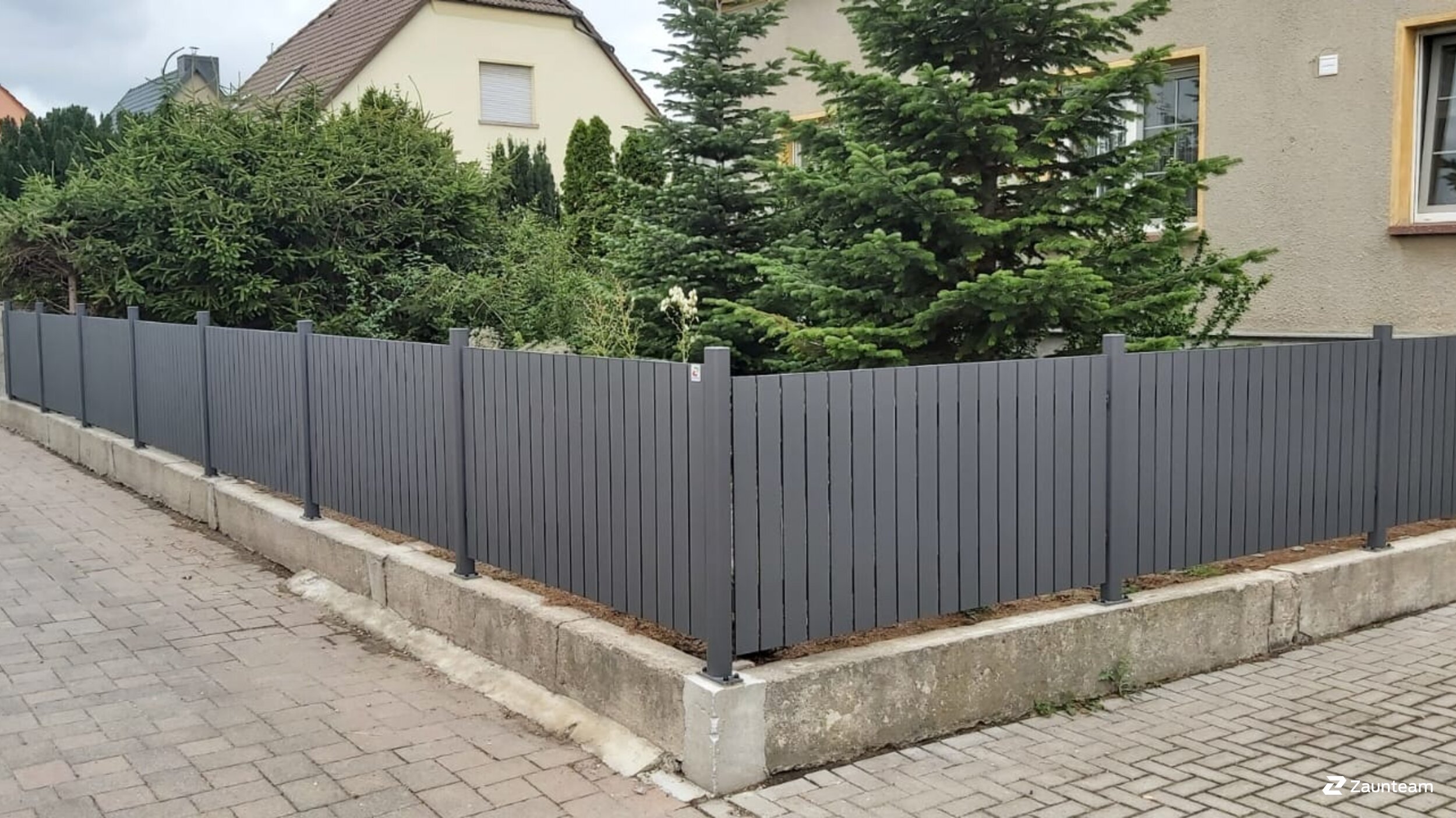 Aluzaun aus dem 2020 in 06386 Drosa Deutschland von Zaunteam Fläming.