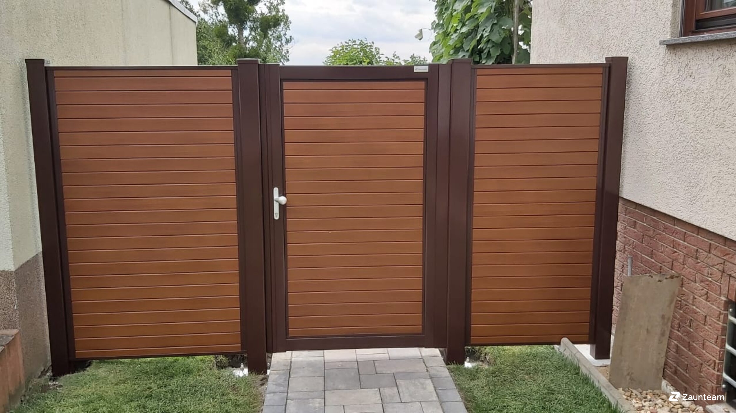 Aluminium Sichtschutz aus dem 2020 in 06861 Dessau-Rosslau Deutschland von Zaunteam Fläming.