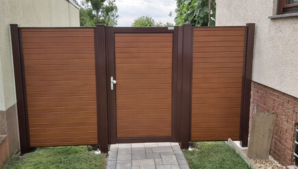 Aluminium Sichtschutz aus dem 2020 in 06861 Dessau-Rosslau Deutschland von Zaunteam Fläming.