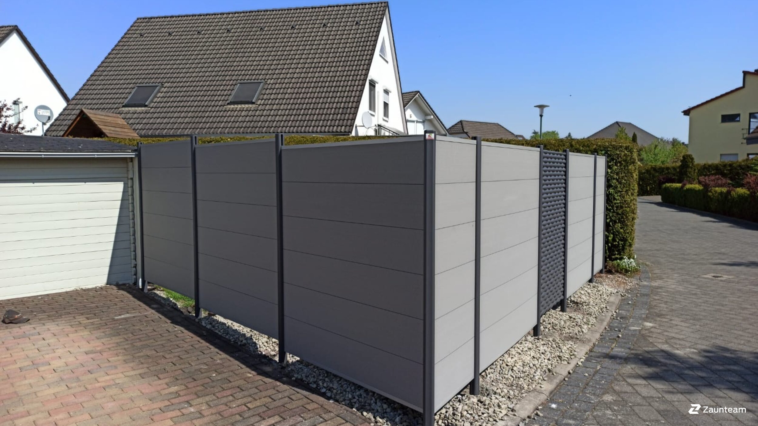WPC Sichtschutz aus dem 2020 in 06847 Dessau-Rosslau Deutschland von Zaunteam Fläming.