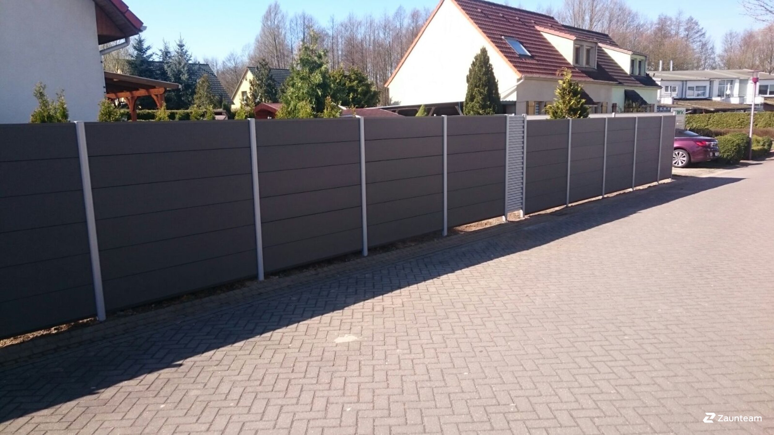 WPC Sichtschutz aus dem 2017 in 06862 Dessau-Rosslau Deutschland von Zaunteam Fläming.