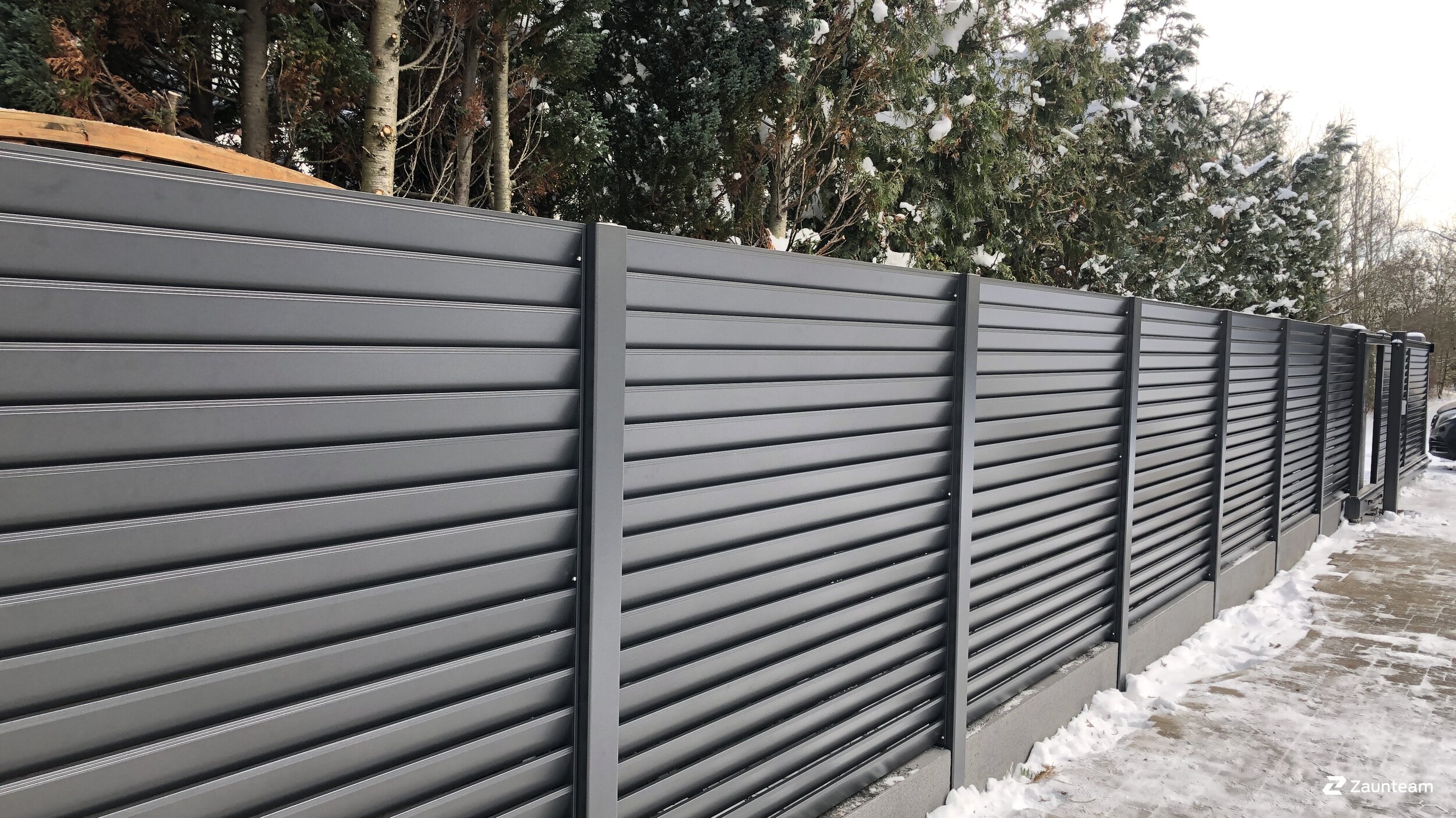 Aluminium Sichtschutz aus dem 2021 in 06889 Lutherstadt Wittenberg Deutschland von Zaunteam Fläming.