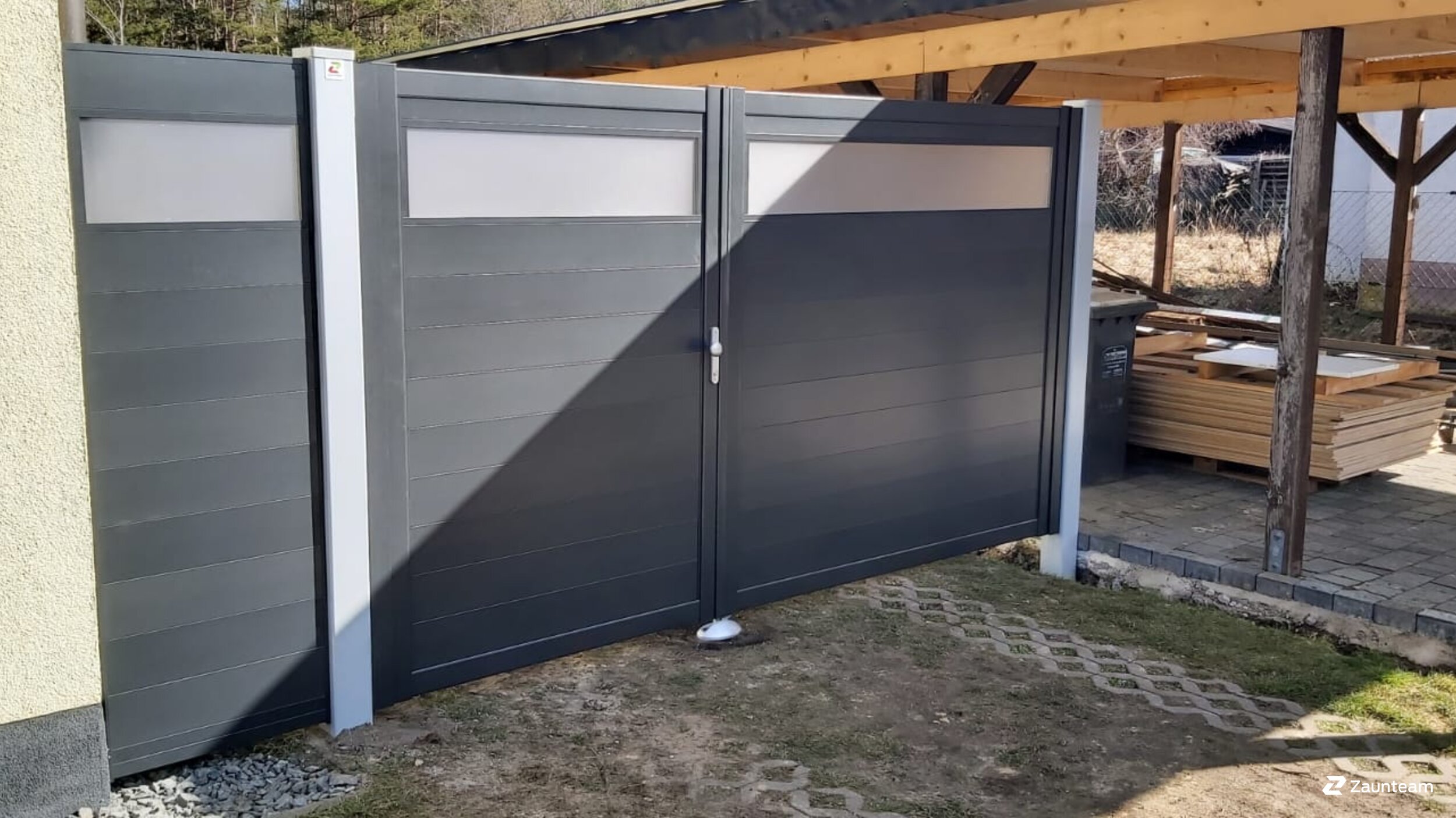 Aluzaun aus dem 2021 in 06869 Coswig (Anahlt) Deutschland von Zaunteam Fläming.