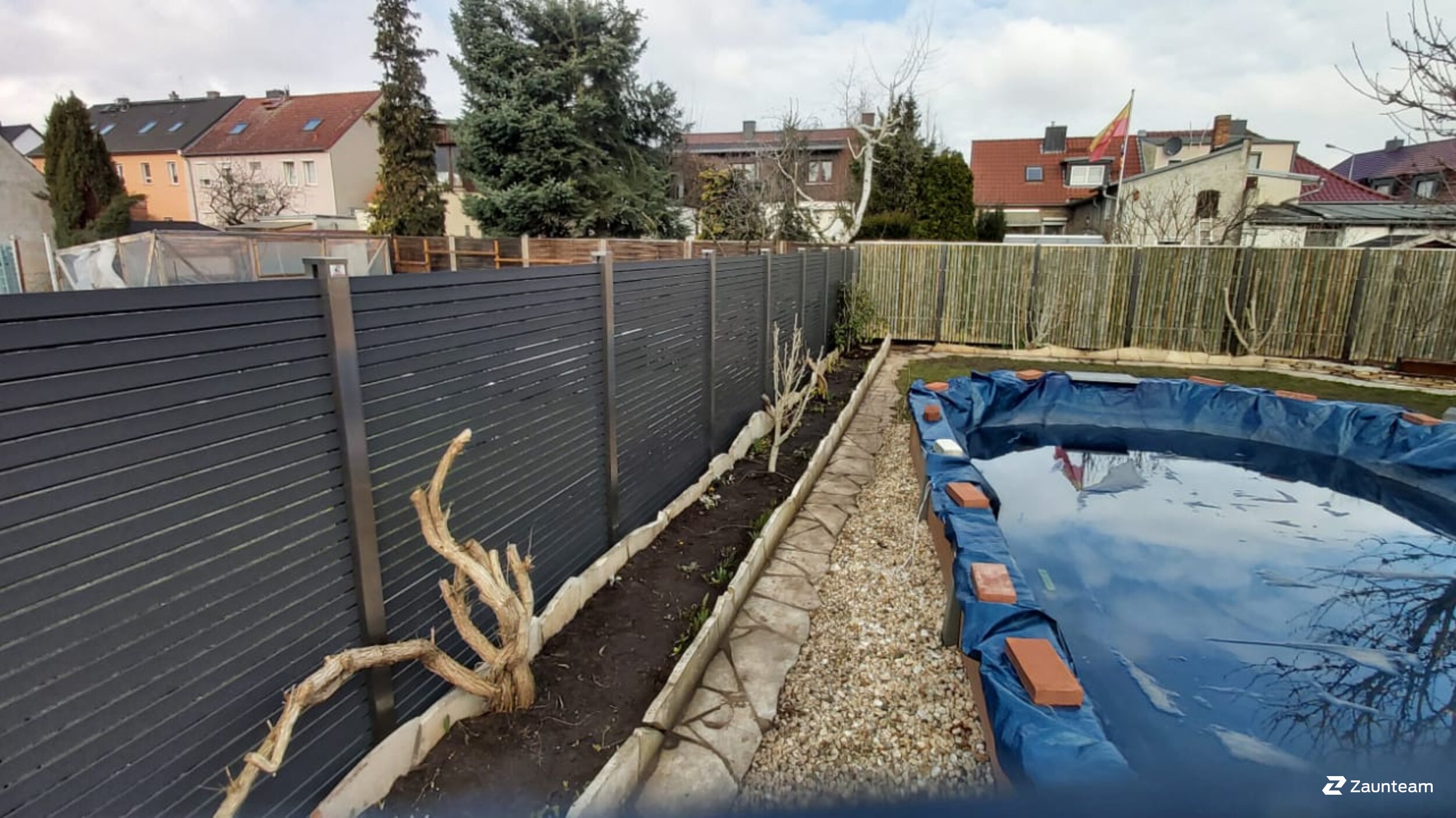 Aluminium Sichtschutz aus dem 2021 in 06849 Dessau-Rosslau Deutschland von Zaunteam Fläming.