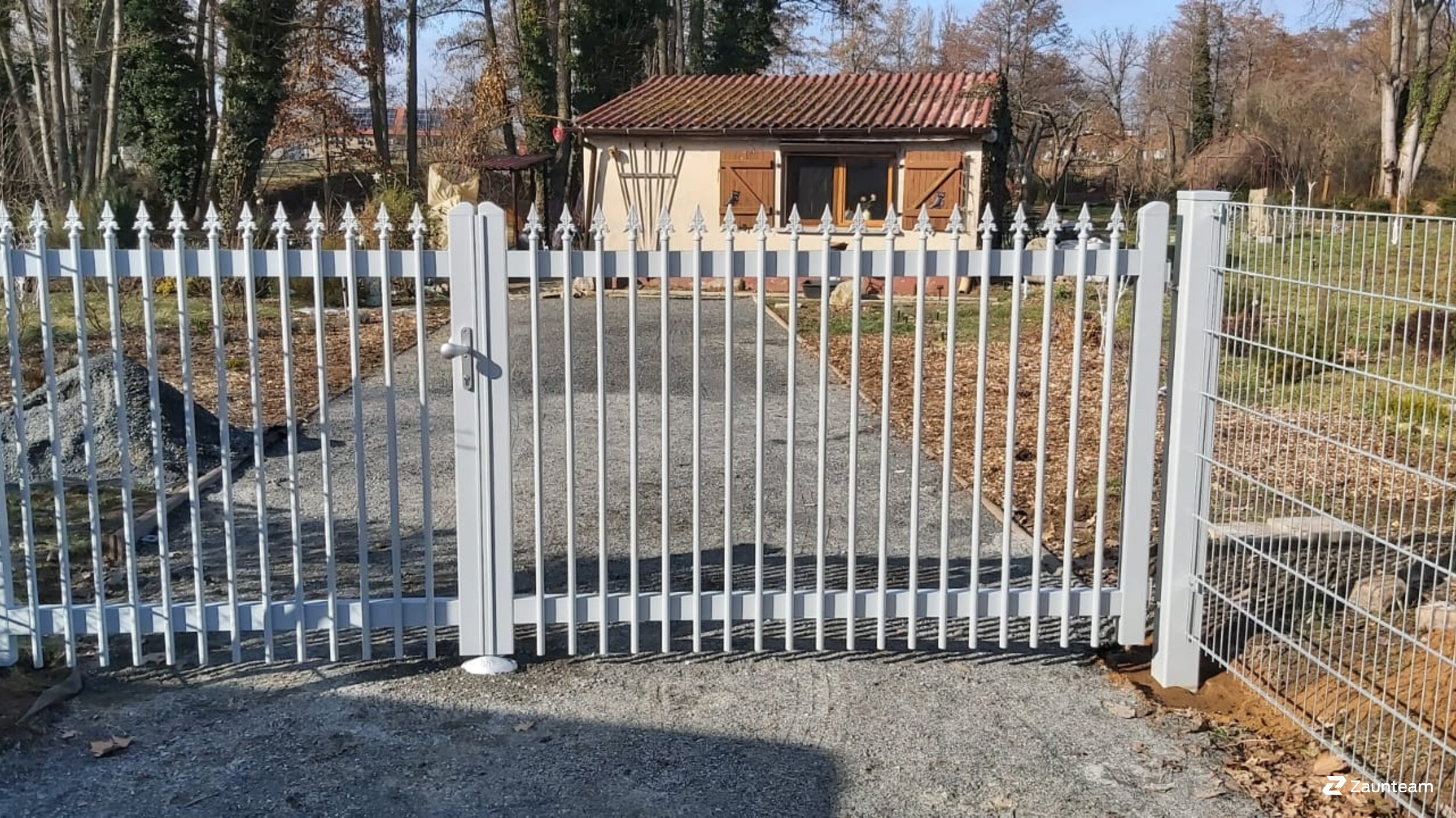 Clôture en aluminium de 2021 à 06917 Jessen Allemagne de Zaunteam Fläming.