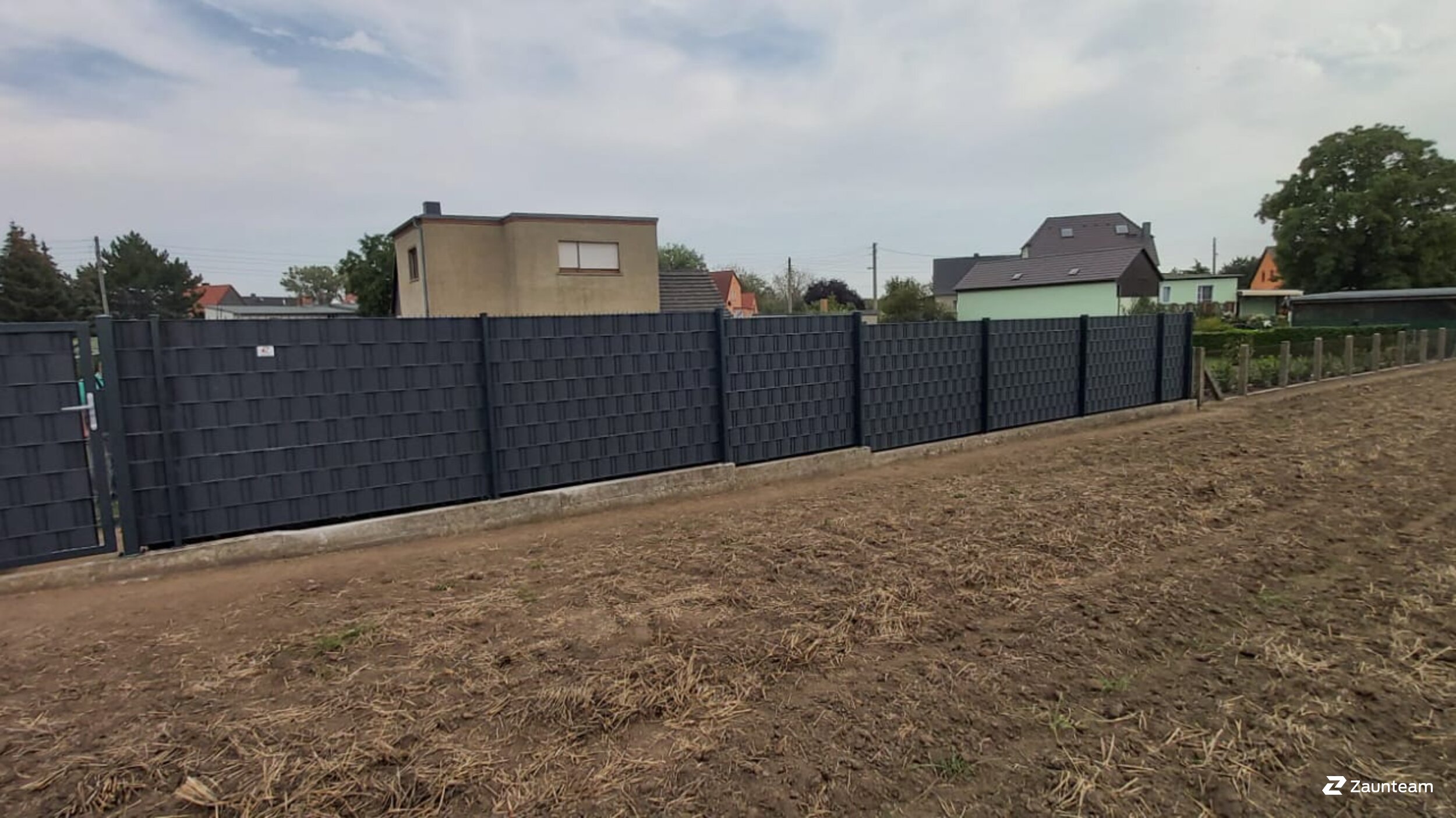 Protection brise-vue en tressage de 2020 à 06386 Osternienburg Allemagne de Zaunteam Fläming.