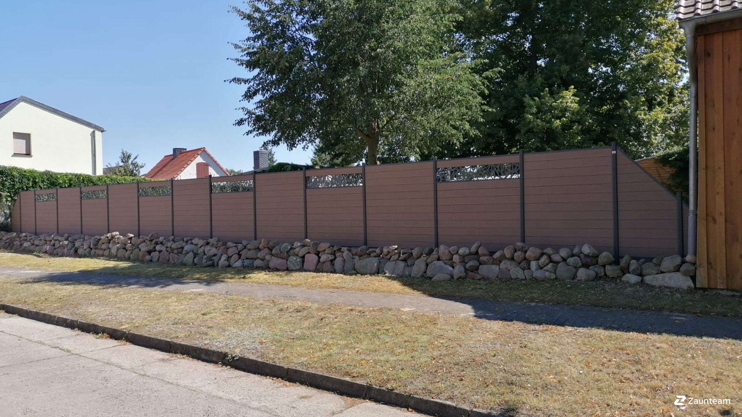 WPC Sichtschutz aus dem 2020 in 39264 Bornum Deutschland von Zaunteam Fläming.