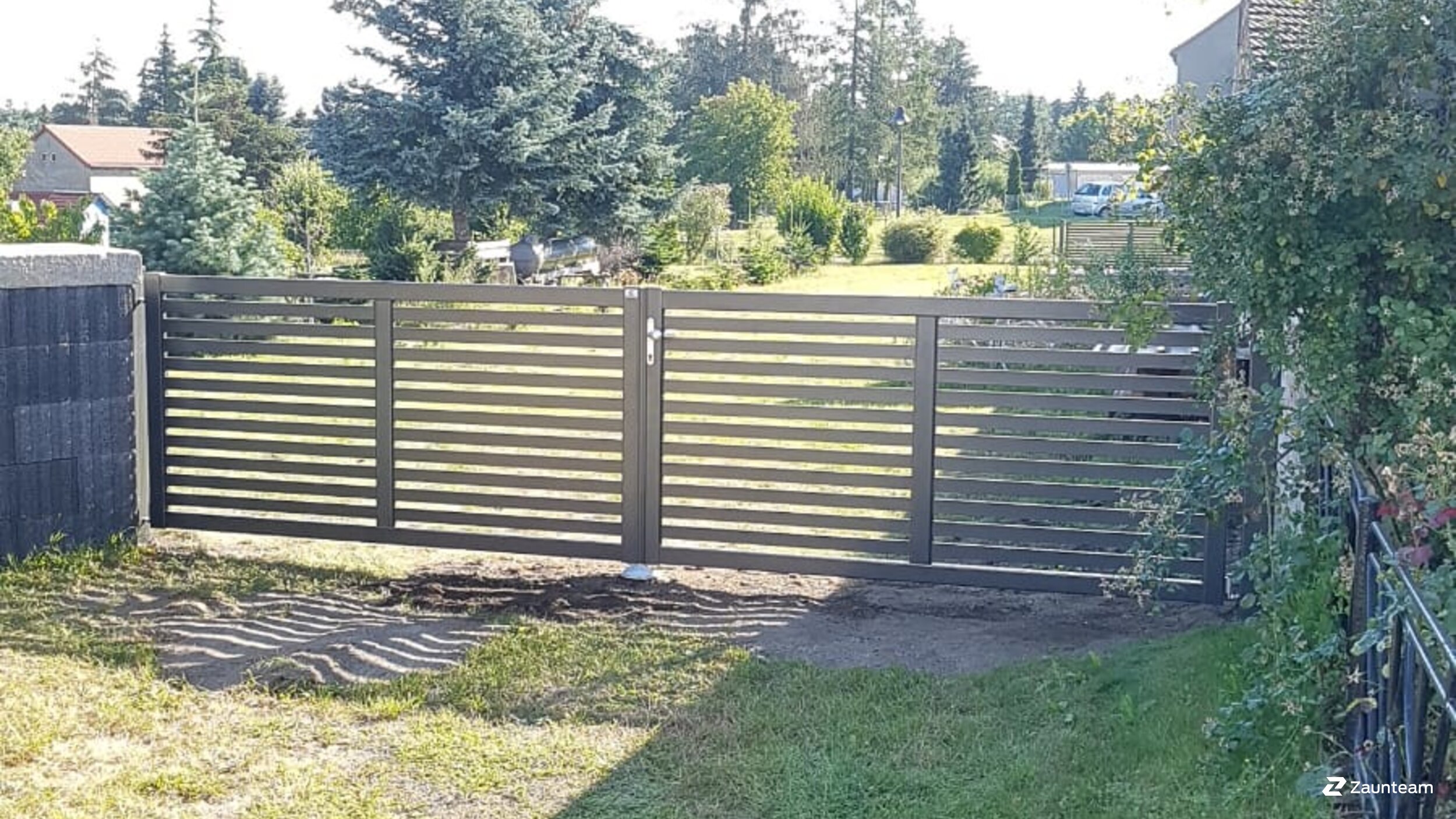 Aluzaun aus dem 2020 in 06869 Coswig Deutschland von Zaunteam Fläming.