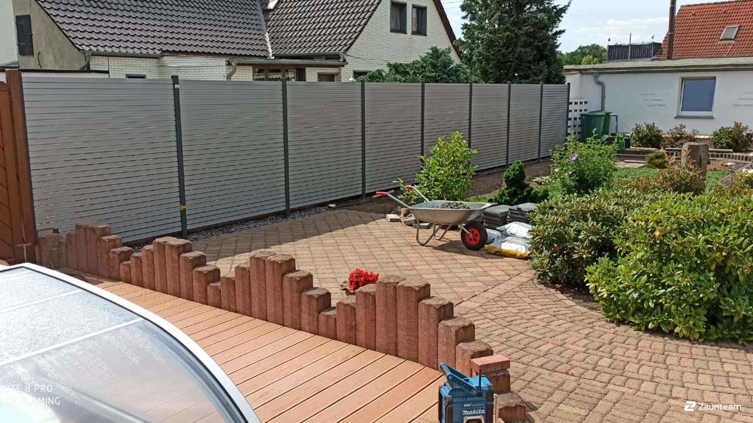 Protection brise-vue en aluminium de 2020 à 06766 Bitterfeld-Wolfen Allemagne de Zaunteam Fläming.