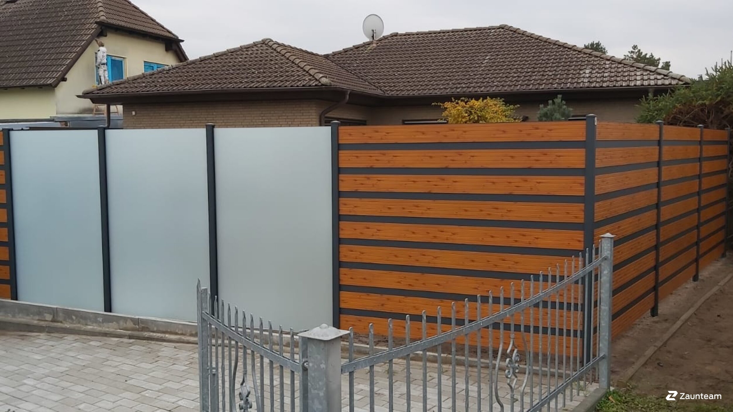 Aluminium Sichtschutz aus dem 2020 in 14943 Luckenwalde Deutschland von Zaunteam Fläming.