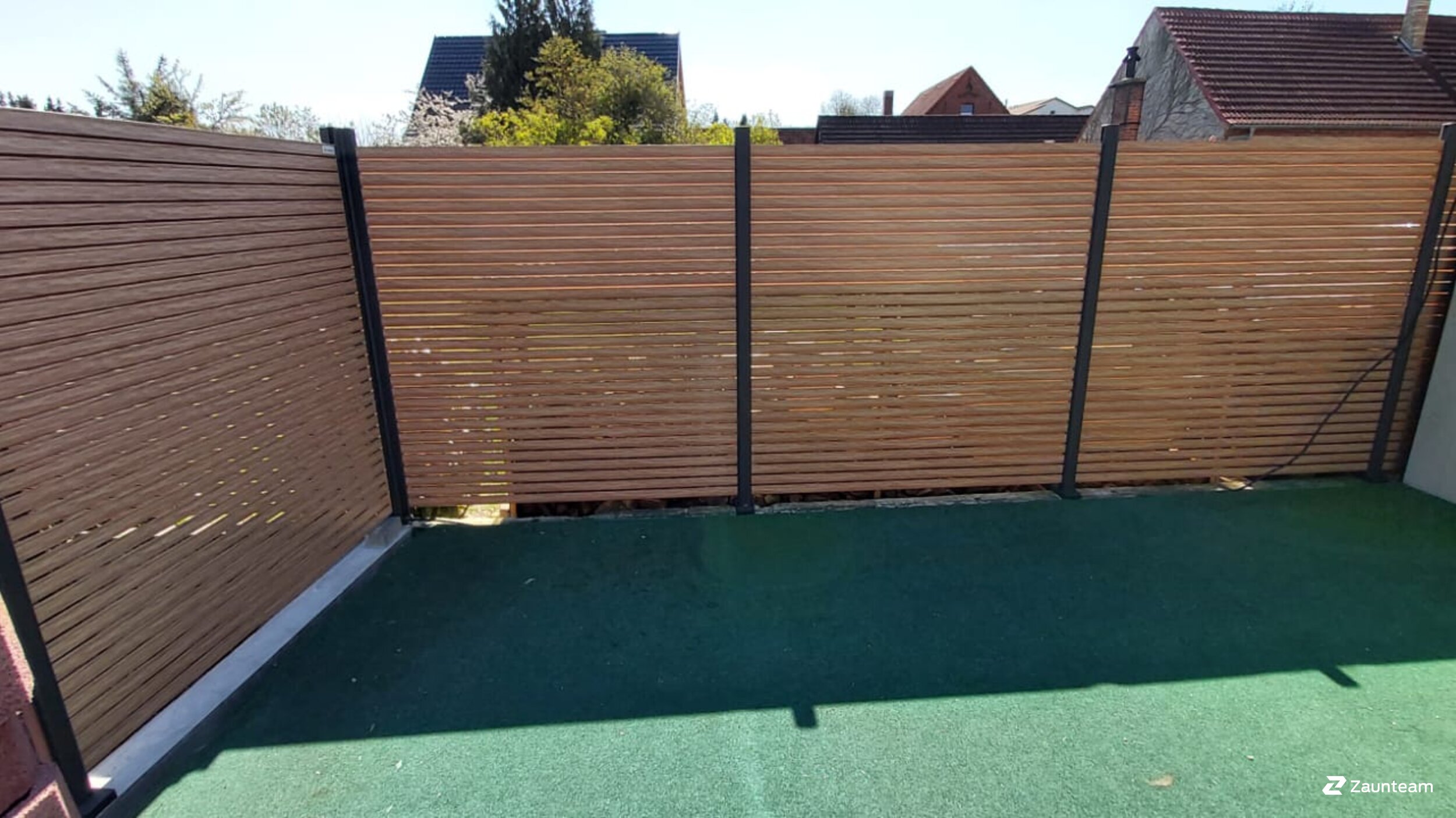 Protection brise-vue en aluminium de 2021 à 06905 Bad Schmiedeberg Allemagne de Zaunteam Fläming.