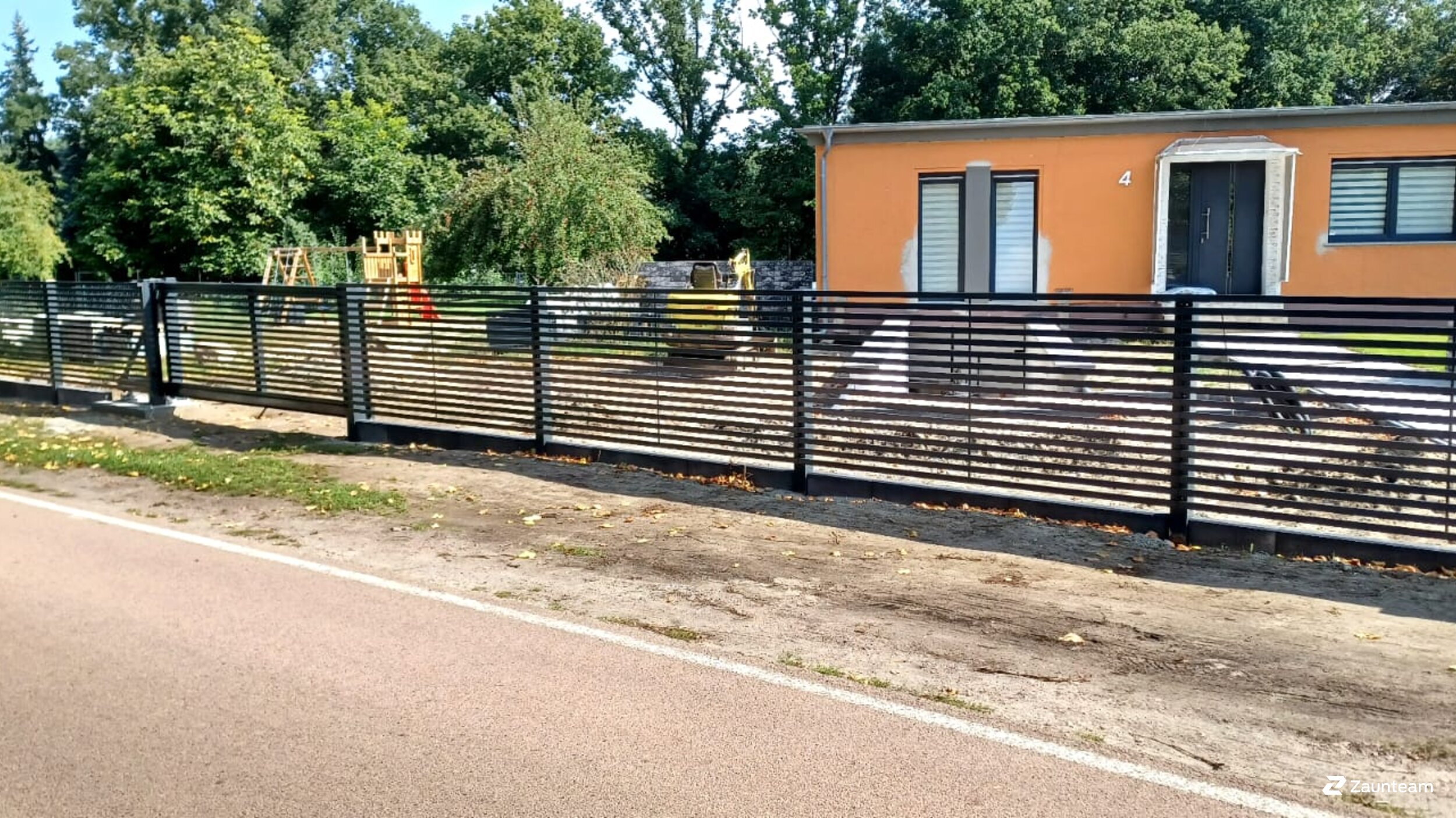 Aluminium Sichtschutz aus dem 2021 in 14943 Luckenwalde Deutschland von Zaunteam Fläming.