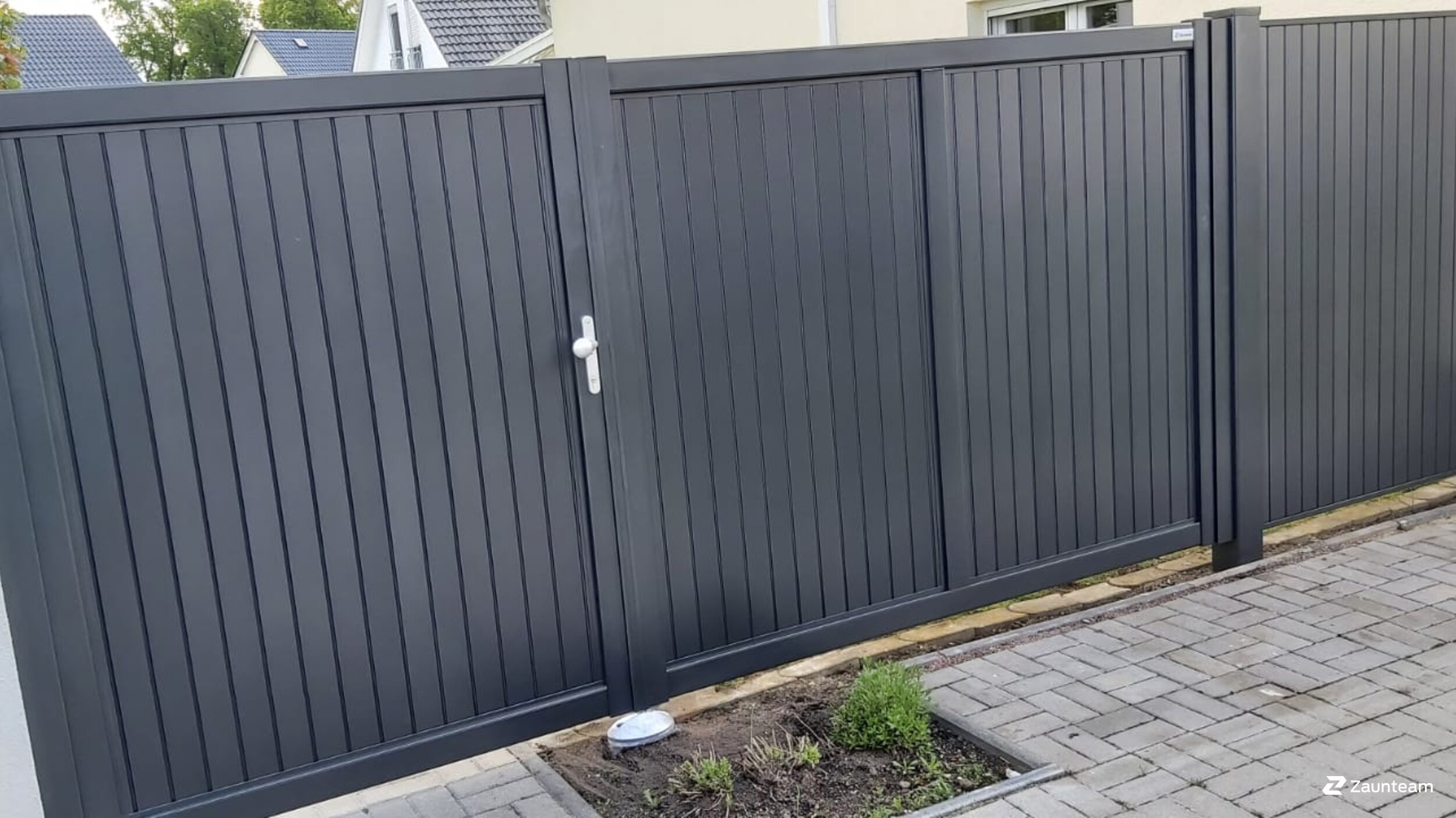 Aluminium Sichtschutz aus dem 2021 in 06847 Dessau-Rosslau Deutschland von Zaunteam Fläming.