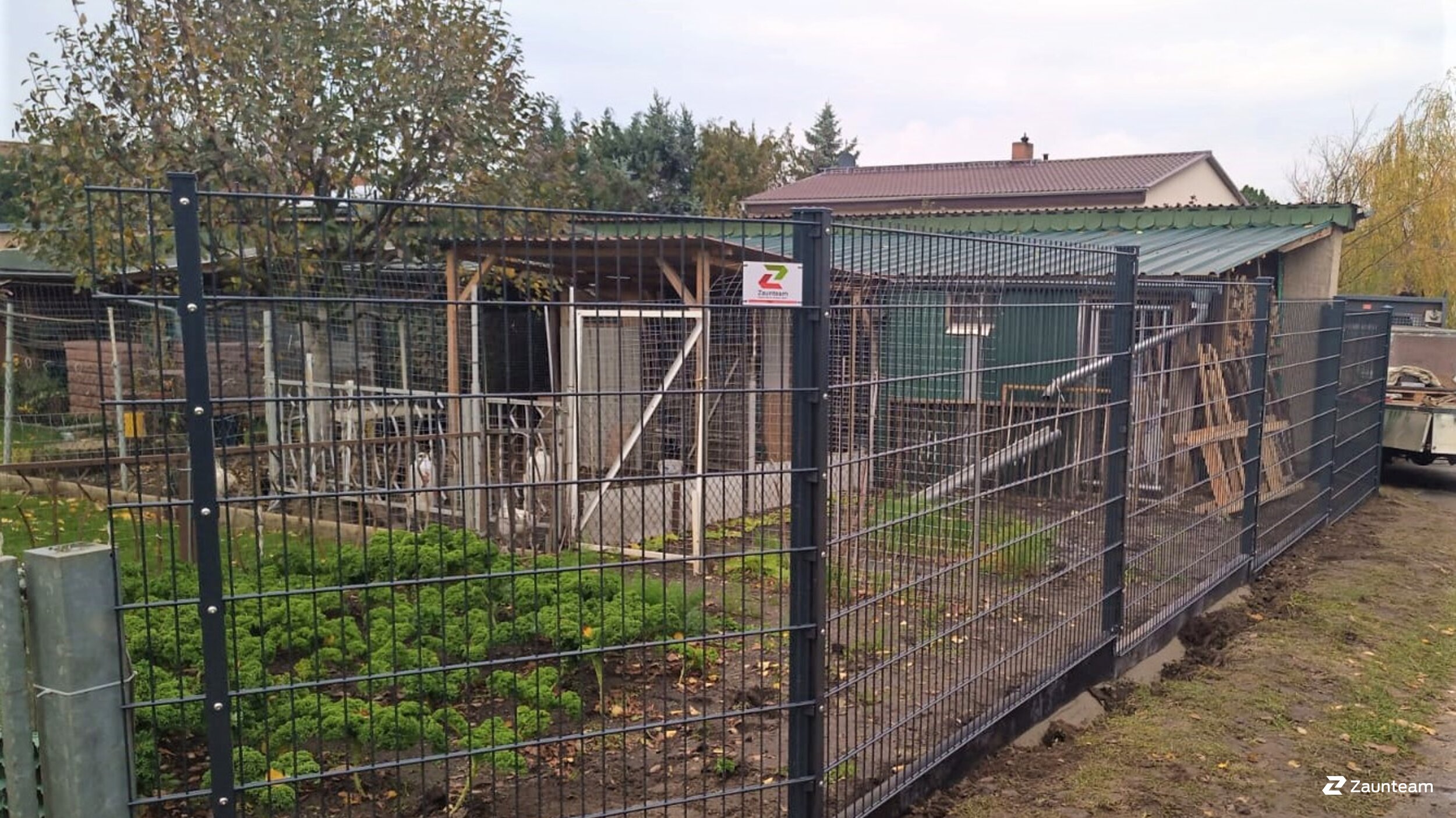 Doppelstabmattenzaun aus dem 2021 in 06895 Zahna-Elster Deutschland von Zaunteam Fläming.