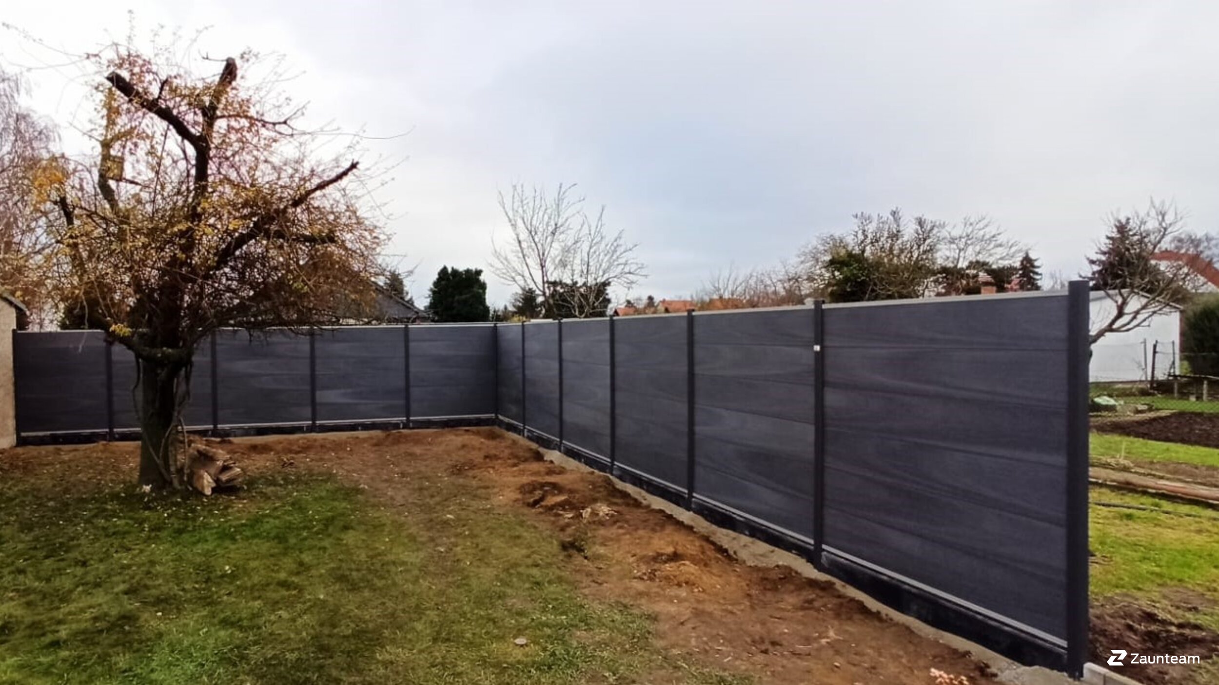 WPC Sichtschutz aus dem 2021 in 06386 Köthen (Anhalt) Deutschland von Zaunteam Fläming.