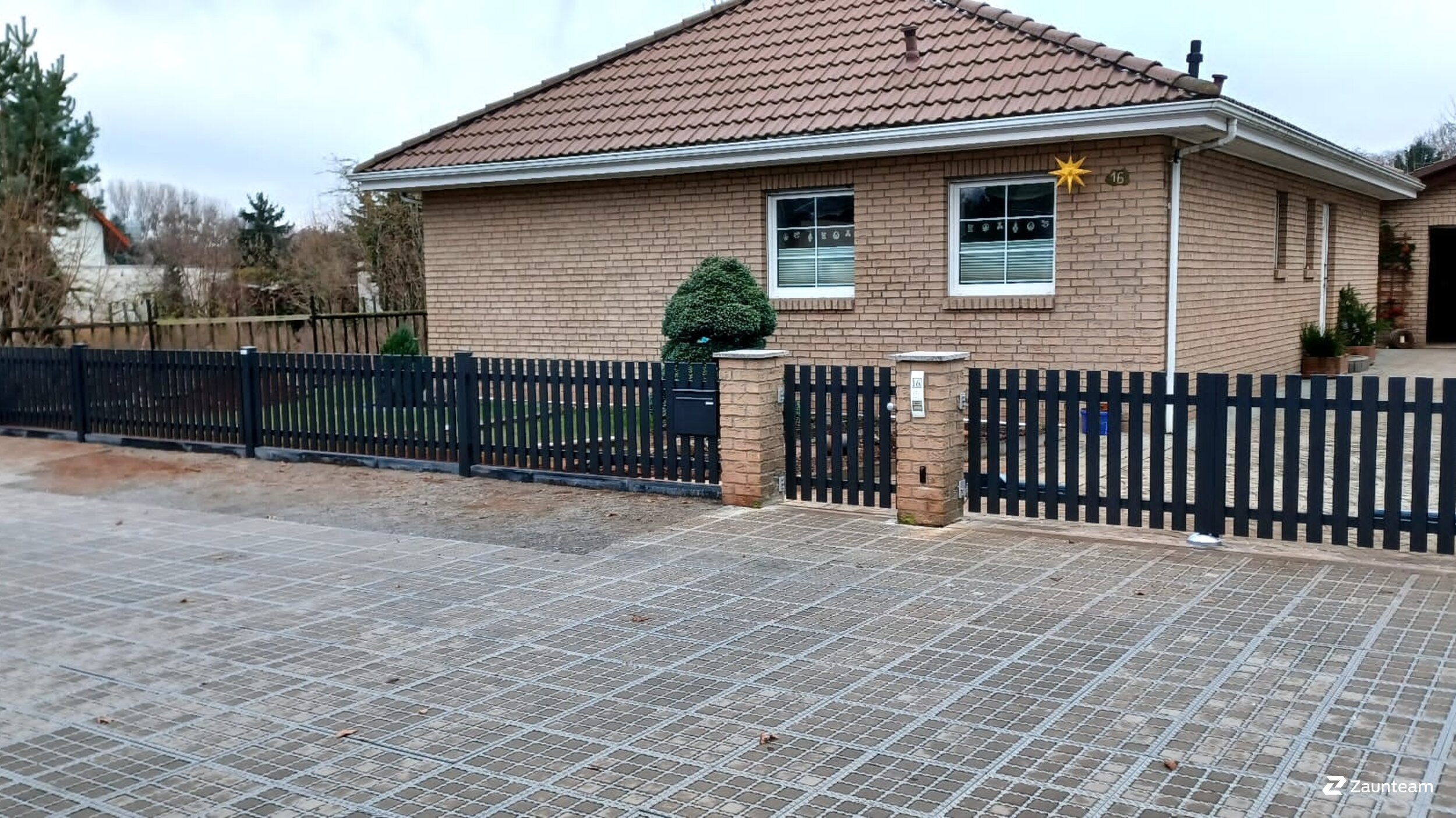 Aluzaun aus dem 2021 in 06888 Lutherstadt Wittenberg Deutschland von Zaunteam Fläming.