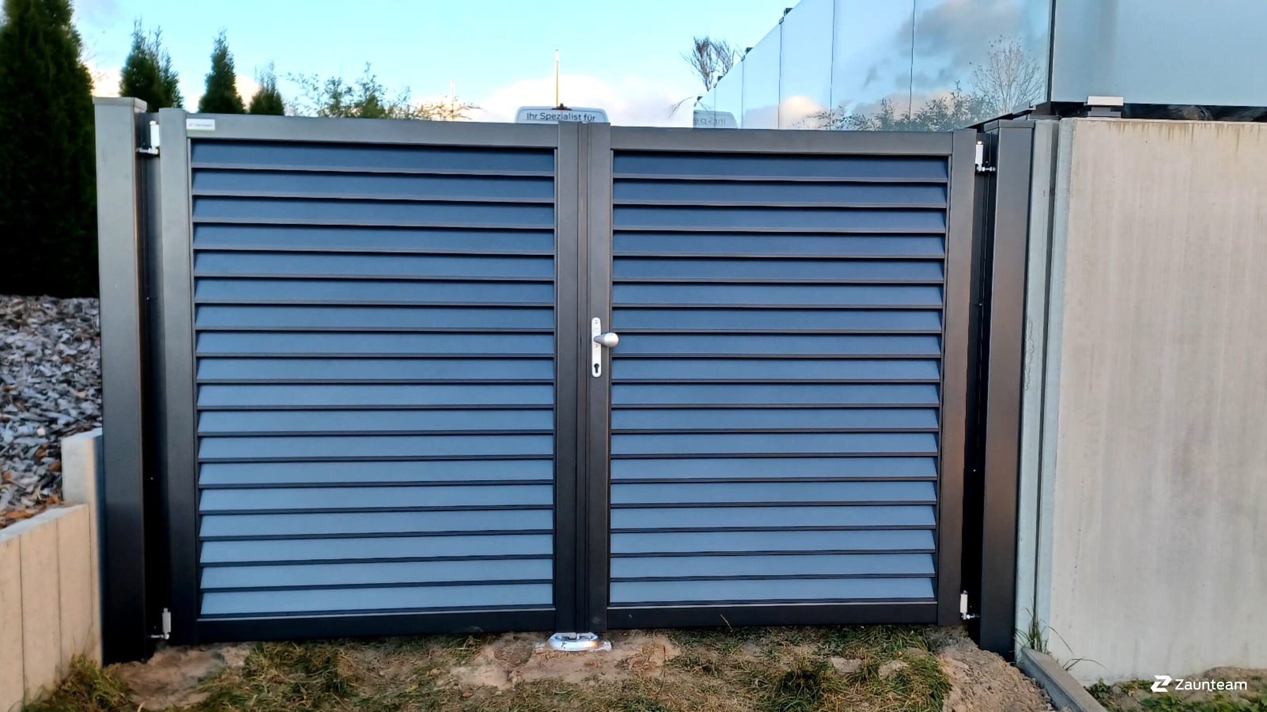 Aluminium Sichtschutz aus dem 2021 in 06386 Osternienburger Land  Deutschland von Zaunteam Fläming.