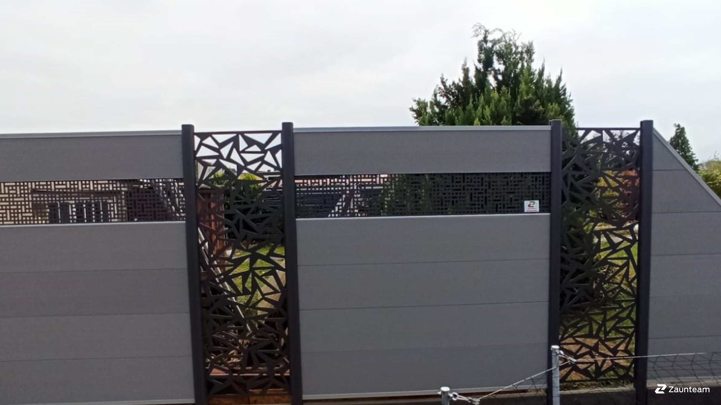 WPC Sichtschutz aus dem 2021 in 06869 Coswig (Anhalt) Deutschland von Zaunteam Fläming.