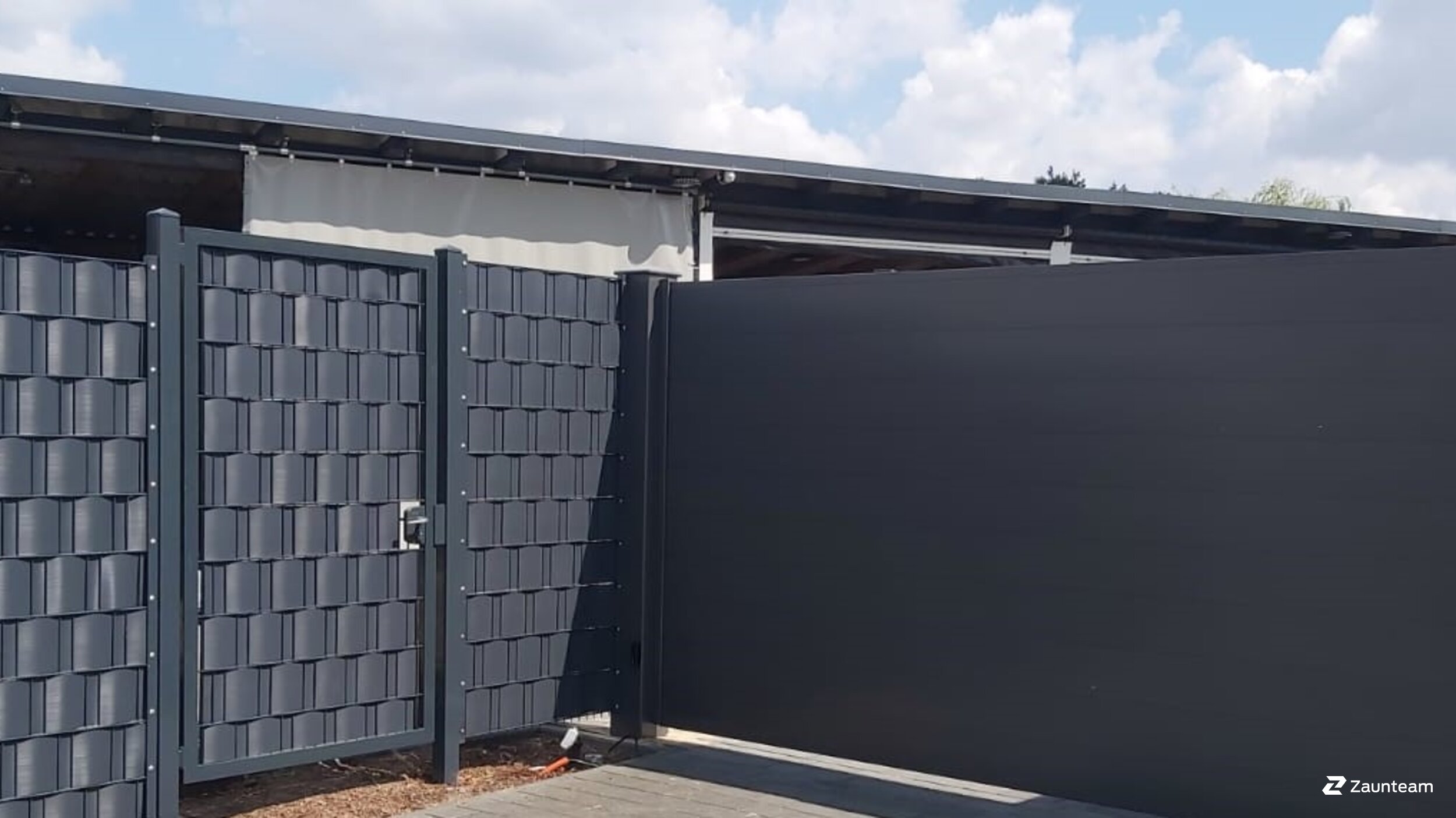 Aluzaun aus dem 2021 in 14929 Treuenbrietzen Deutschland von Zaunteam Fläming.