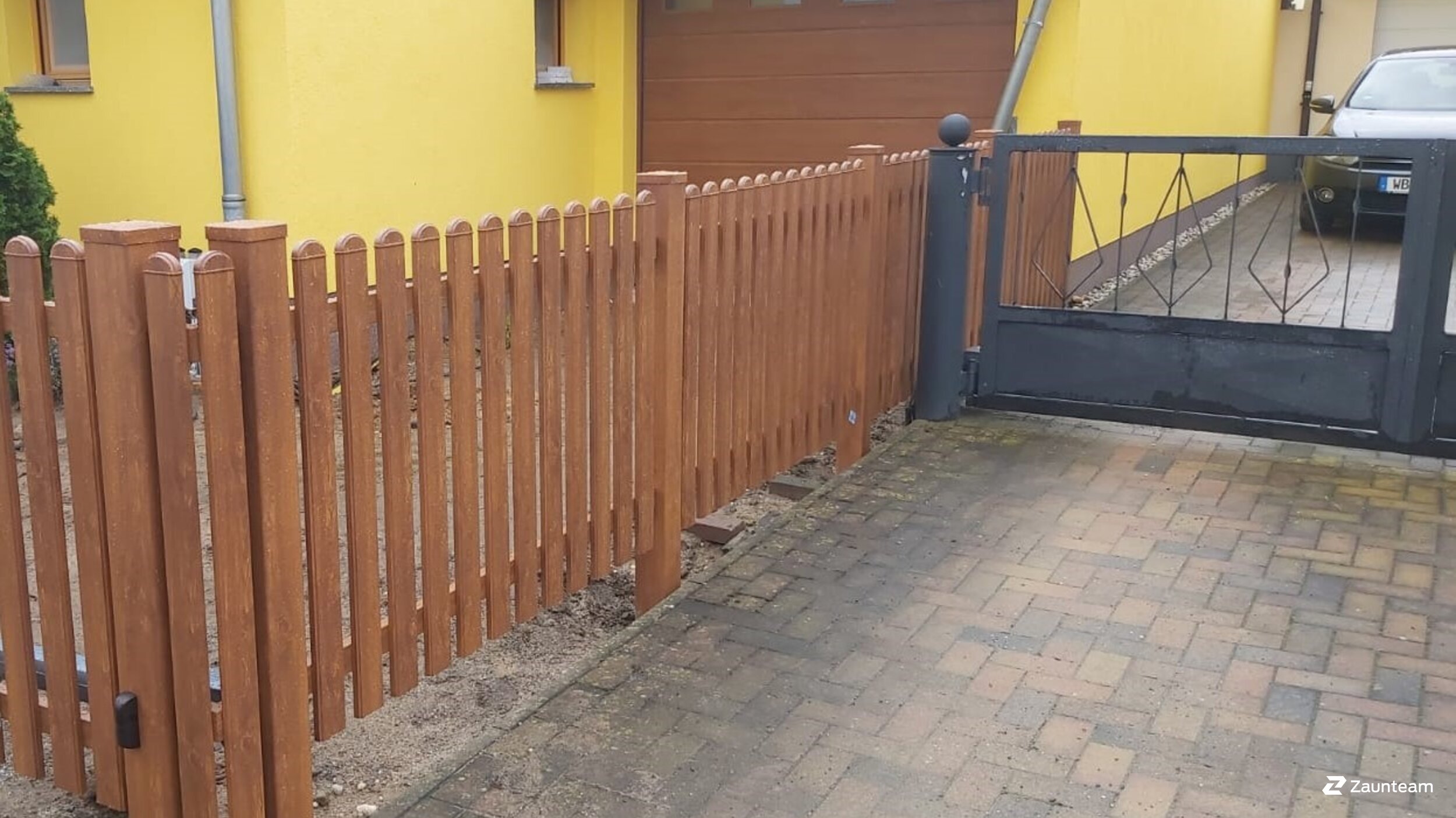 Clôture en aluminium de 2021 à 06888 Lutherstadt Wittenberg Allemagne de Zaunteam Fläming.