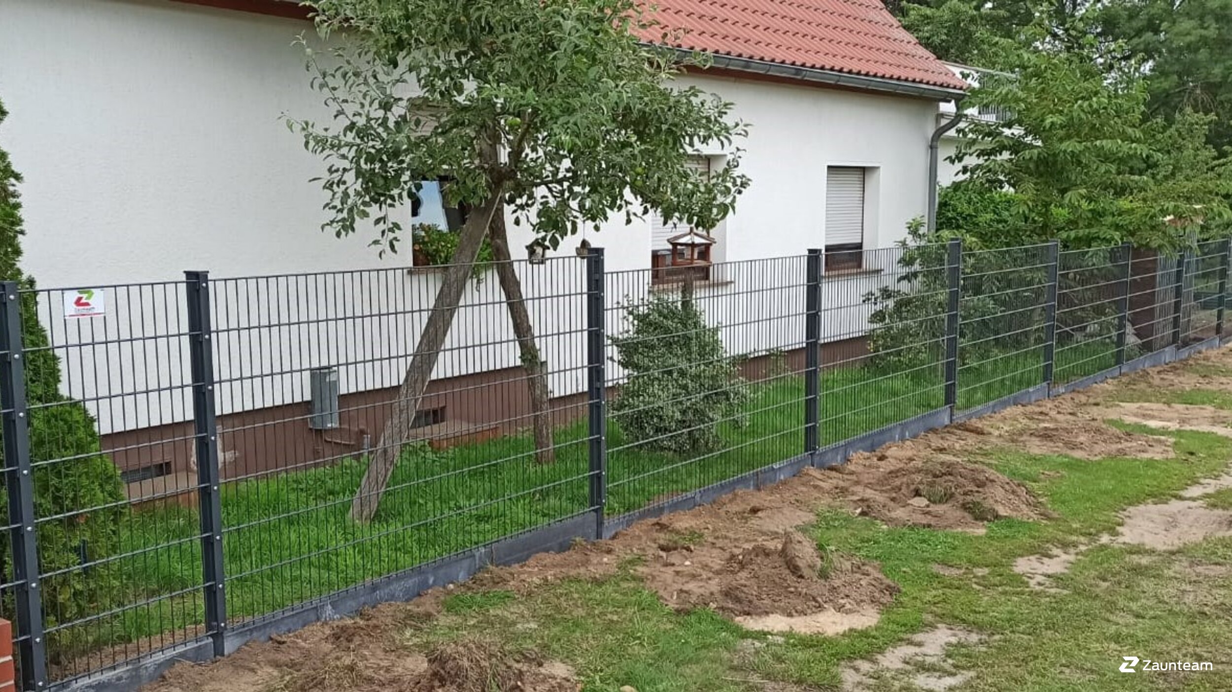 Doppelstabmattenzaun aus dem 2021 in 06905 Bad Schmiedeberg Deutschland von Zaunteam Fläming.