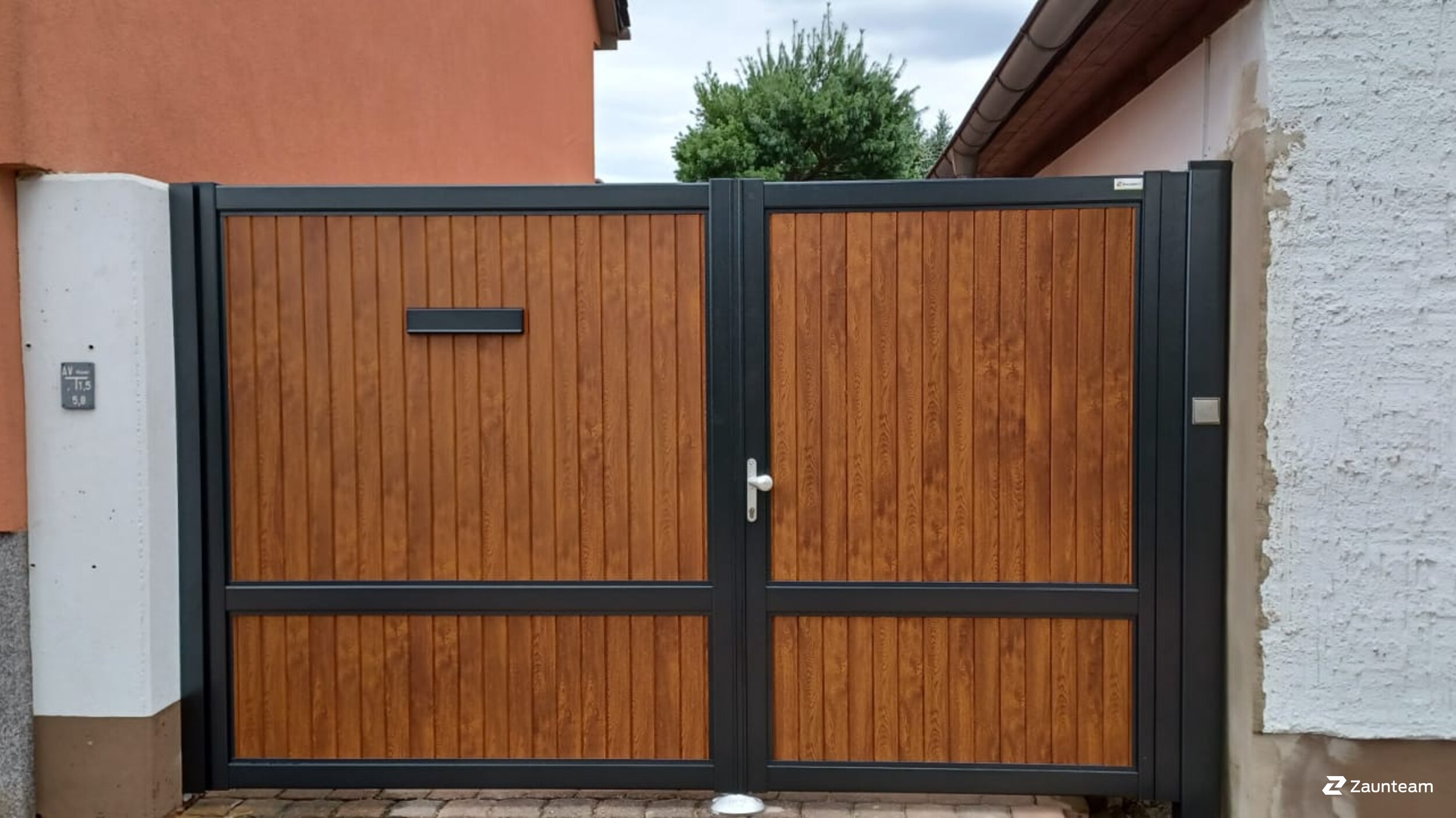 Aluzaun aus dem 2021 in 06849 Dessau-Rosslau Deutschland von Zaunteam Fläming.