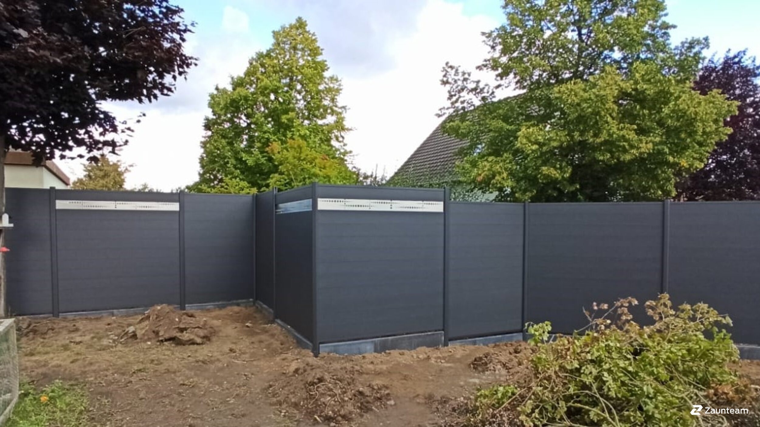 WPC Sichtschutz aus dem 2021 in 14827 Wiesenburg Deutschland von Zaunteam Fläming.