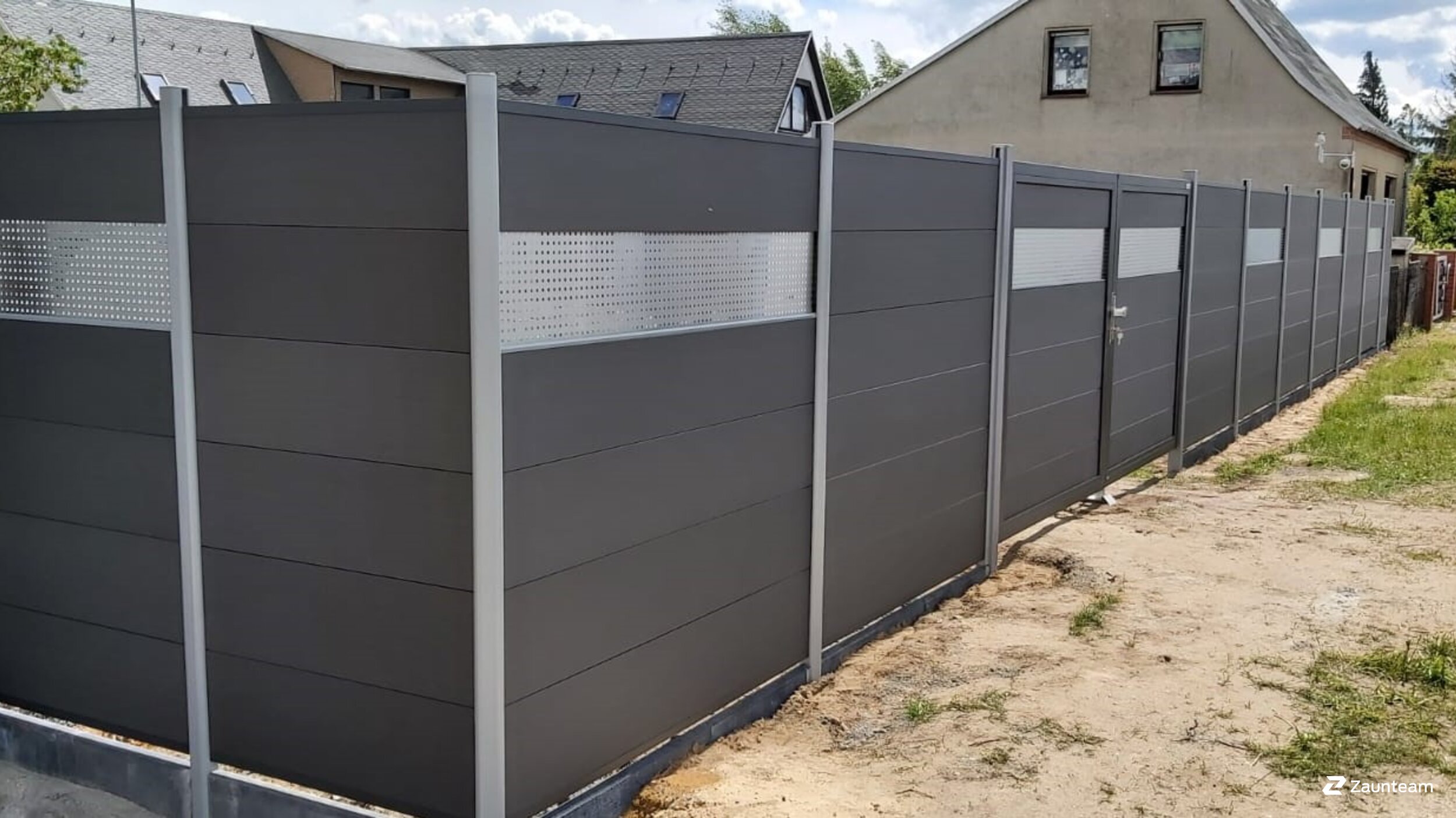 WPC Sichtschutz aus dem 2021 in 06869 Coswig (Anhalt) Deutschland von Zaunteam Fläming.