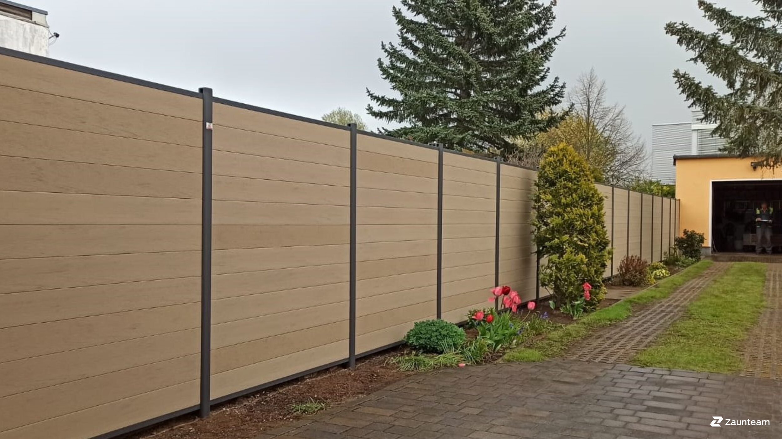 WPC Sichtschutz aus dem 2021 in 06862 Dessau-Rosslau Deutschland von Zaunteam Fläming.