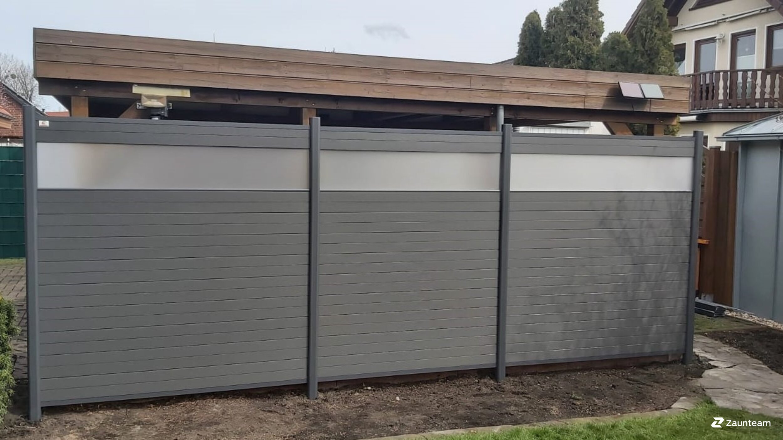 WPC Sichtschutz aus dem 2021 in 06847 Dessau-Rosslau Deutschland von Zaunteam Fläming.