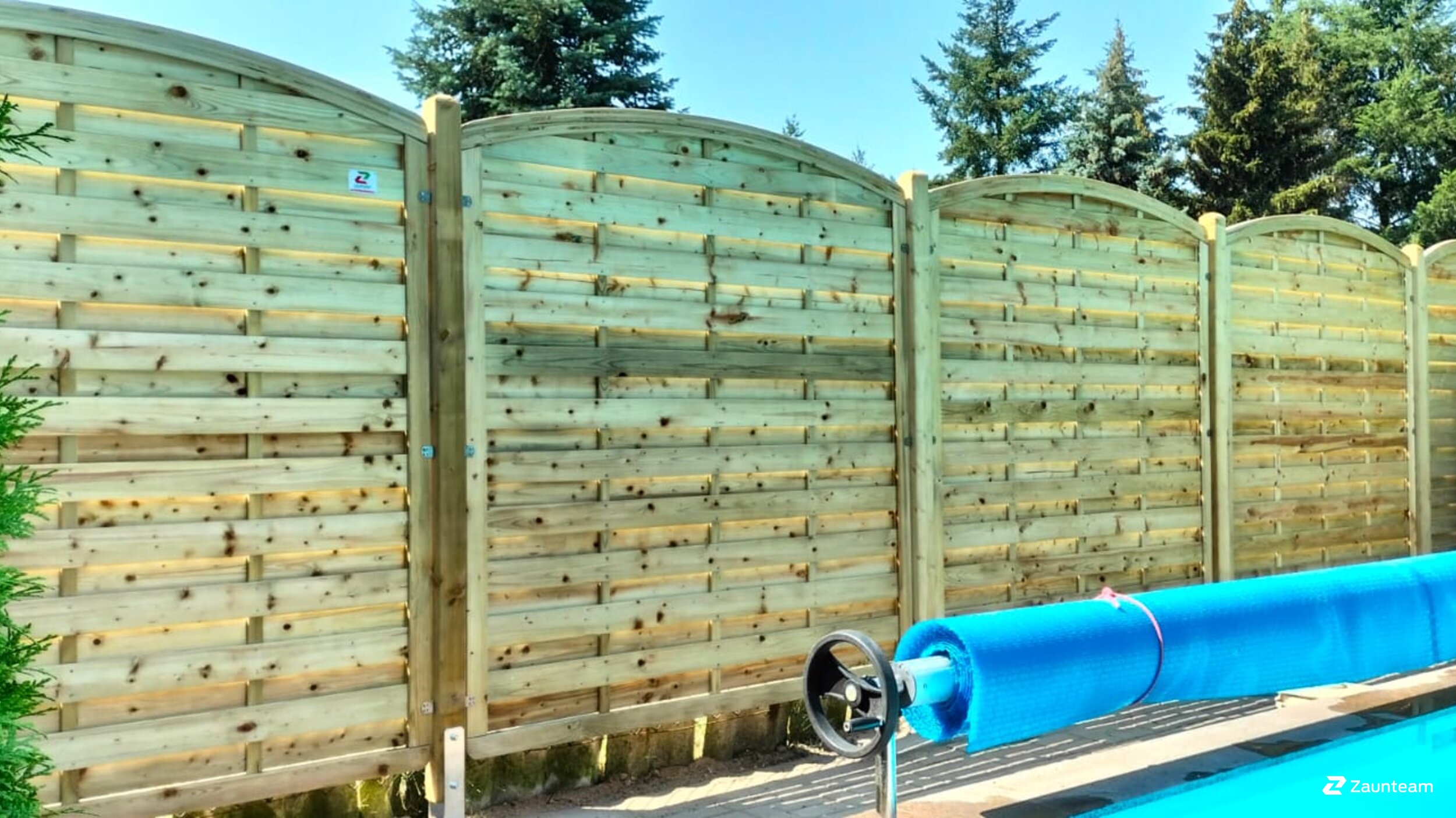Holz Sichtschutz aus dem 2022 in 06917 Jessen Deutschland von Zaunteam Fläming.
