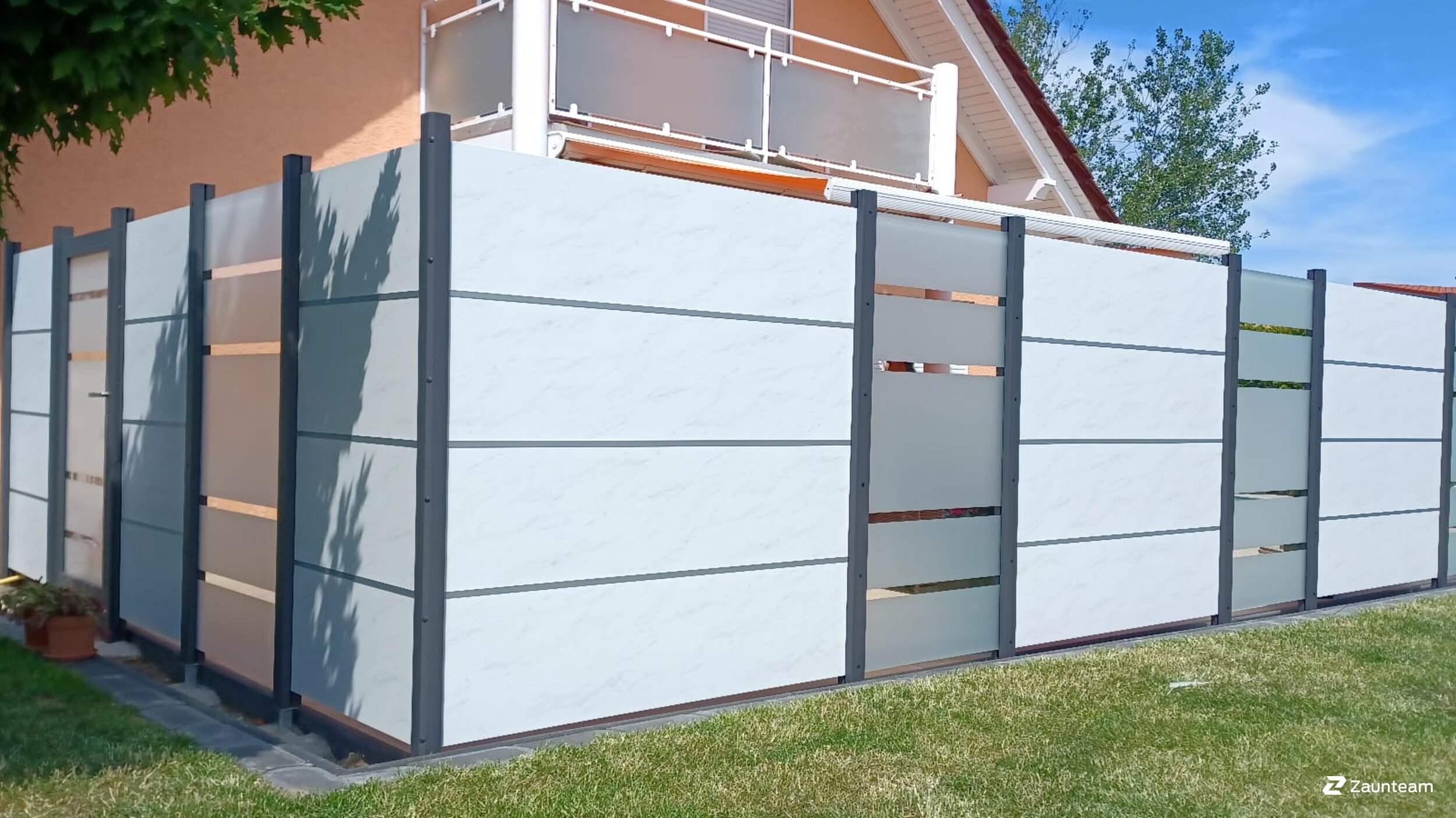 Aluzaun aus dem 2022 in 06847 Dessau-Rosslau Deutschland von Zaunteam Fläming.