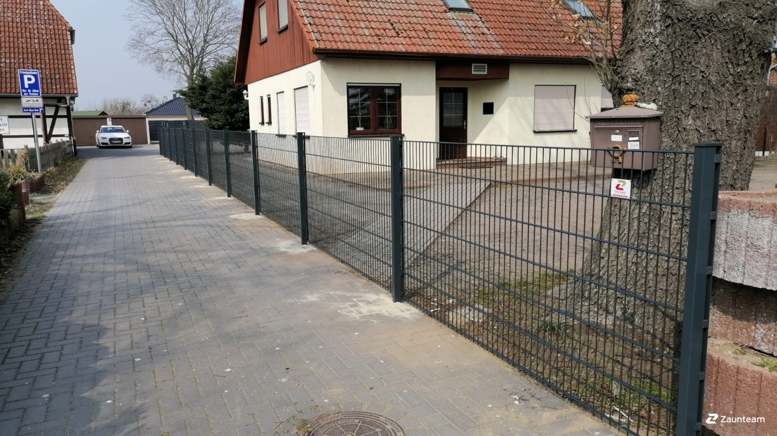 Doppelstabmattenzaun aus dem 2021 in 39264 Zerbst Deutschland von Zaunteam Fläming.