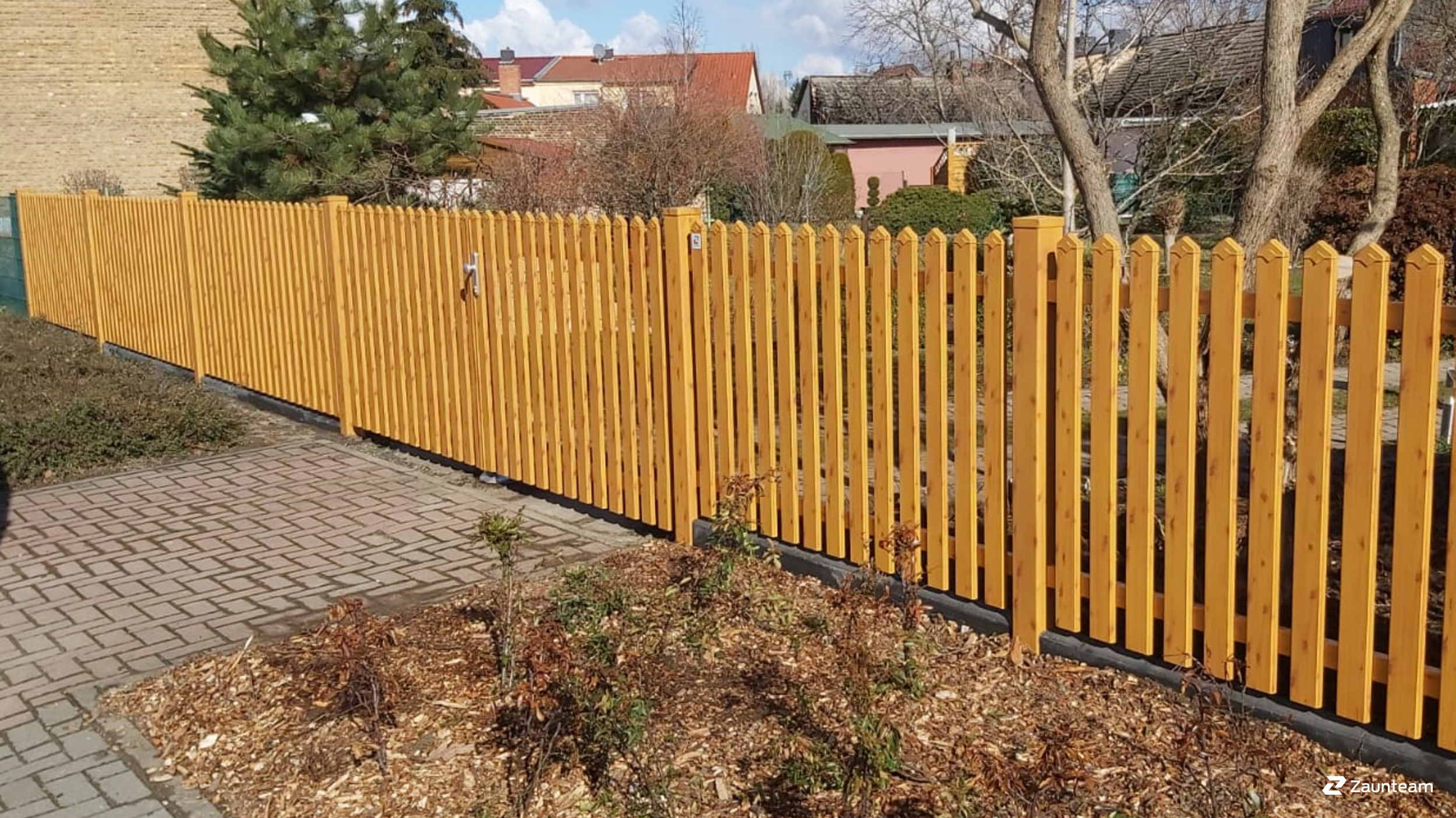 Aluzaun aus dem 2021 in 06773 Gräfenhainnichen  Deutschland von Zaunteam Fläming.